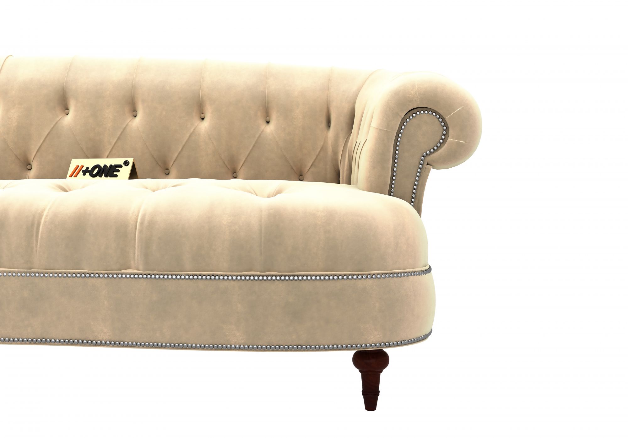 Duke Husk 3 Seater Sofa