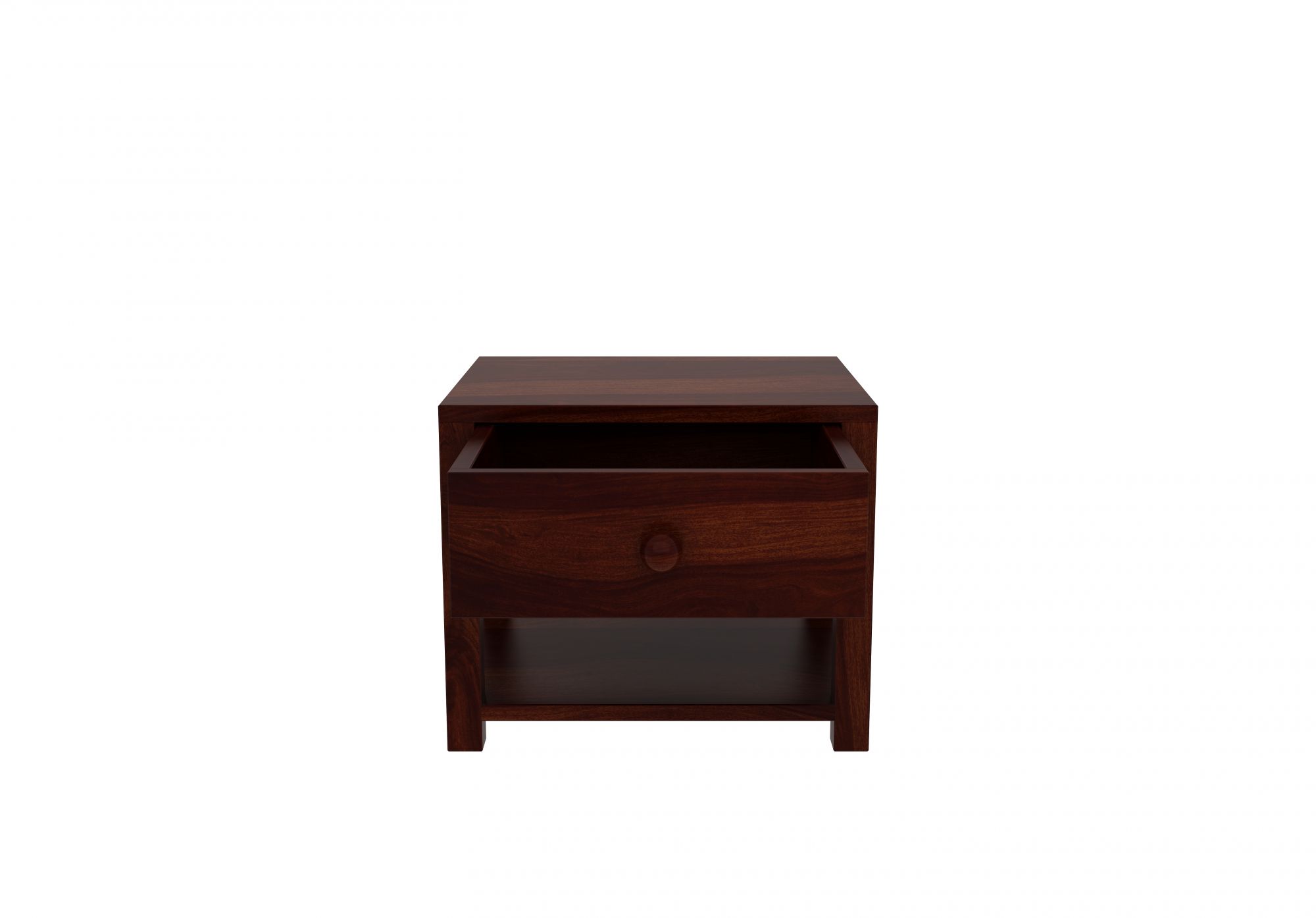 Aklo Wooden Bed Side Table
