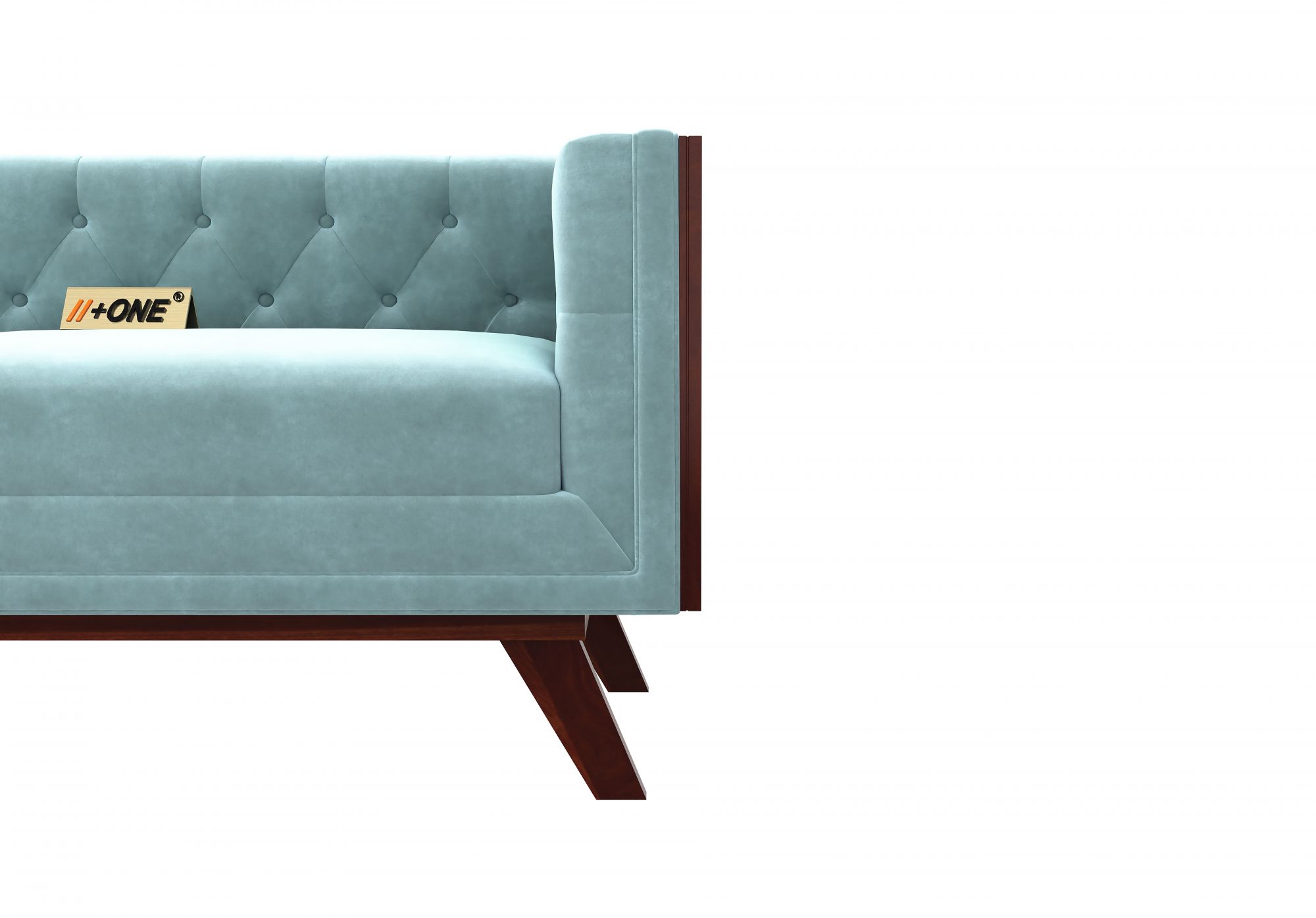 Syros Dusk Blue 3 Seater Sofa
