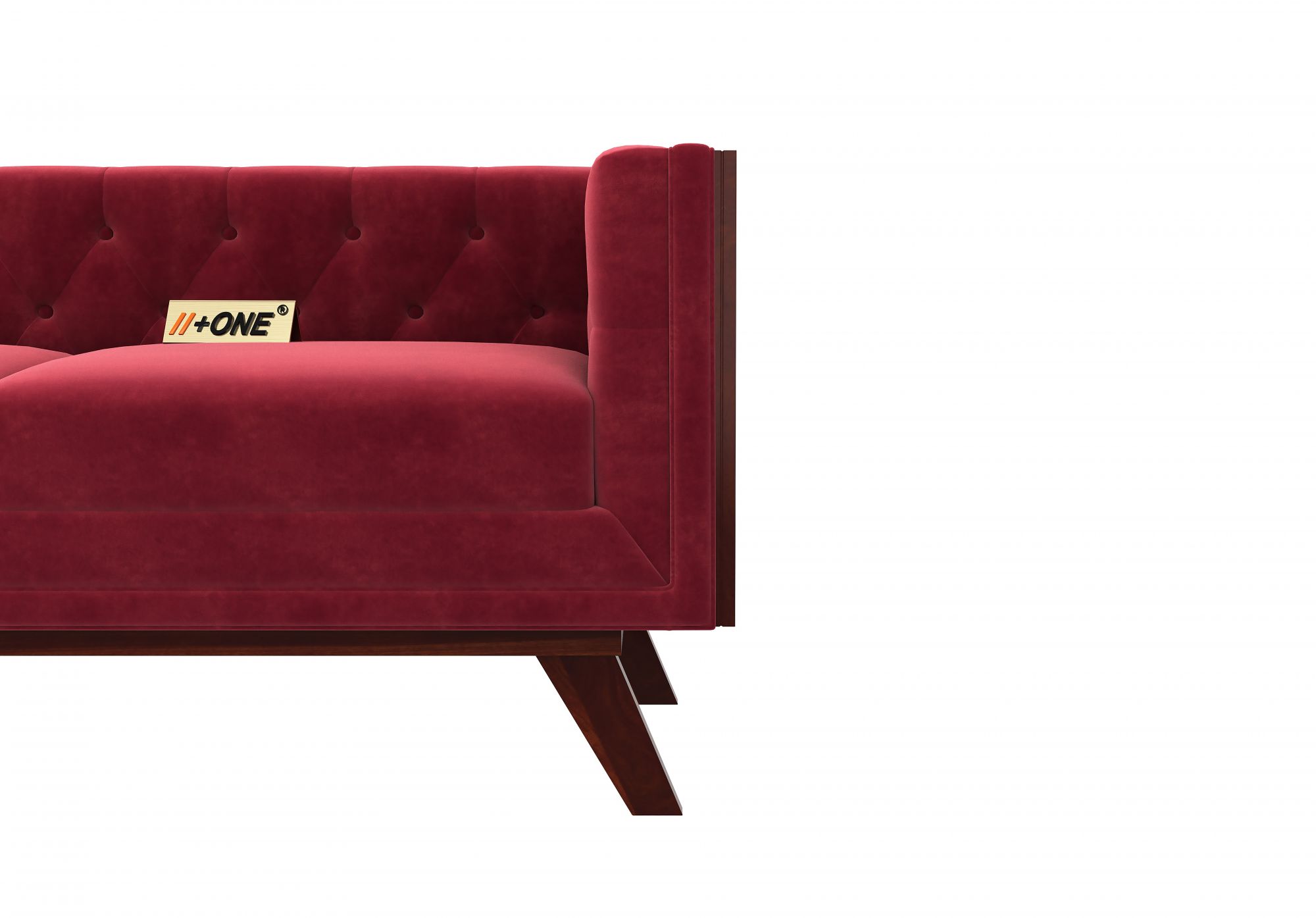 Syros Pomegranate 2 Seater Sofa