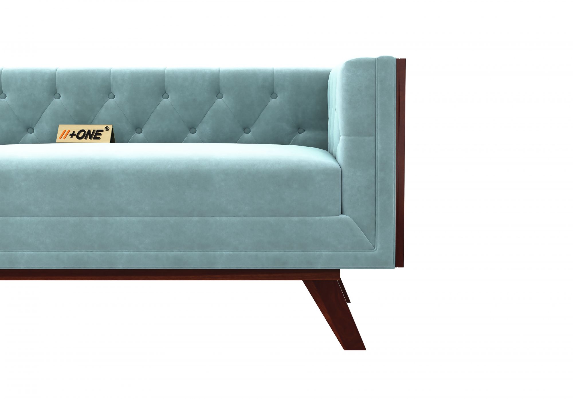 Syros Dusk Blue 4 Seater Sofa