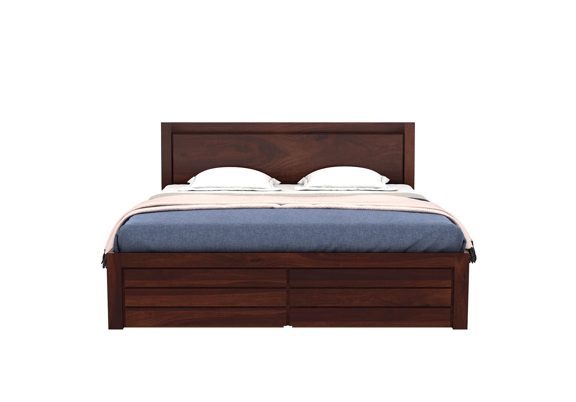 Baffin Sheesham Wood Bed With Side Drawer