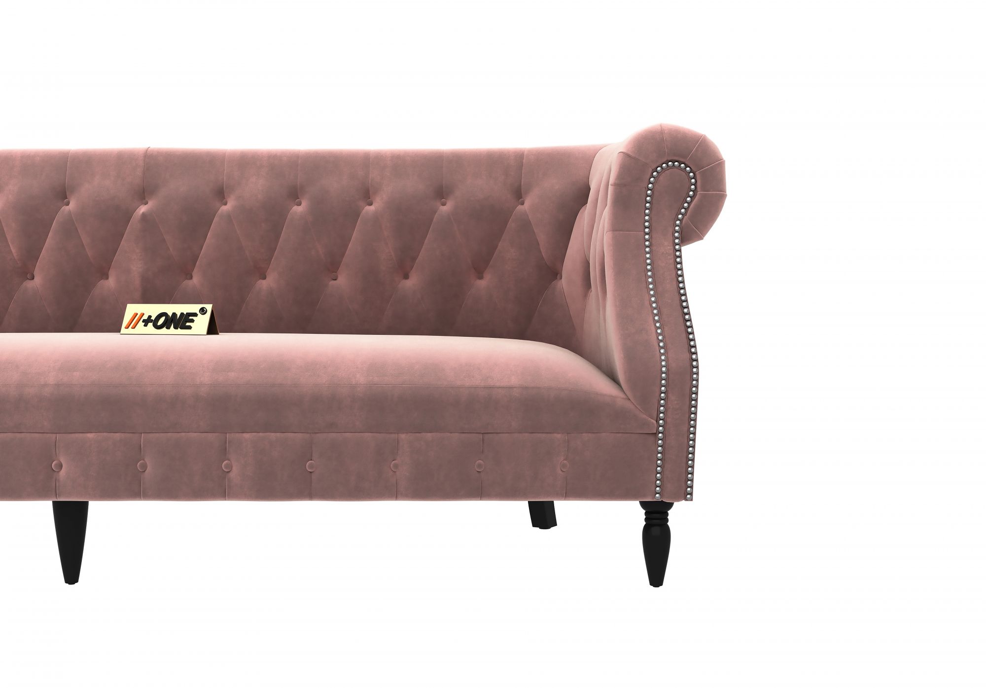 Baron Rose Dust 3 Seater Sofa