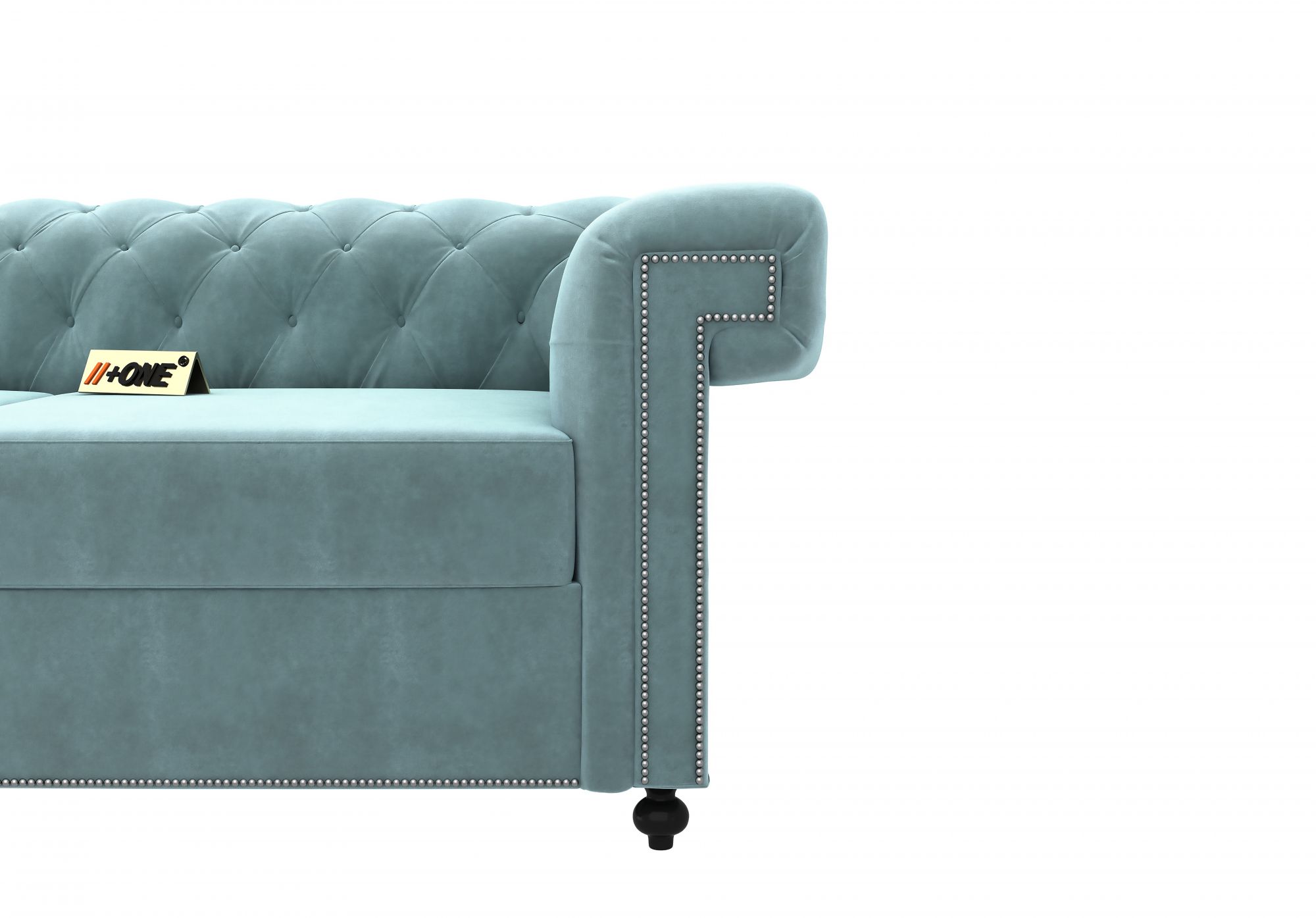 Octa Dusk Blue 2 Seater Sofa