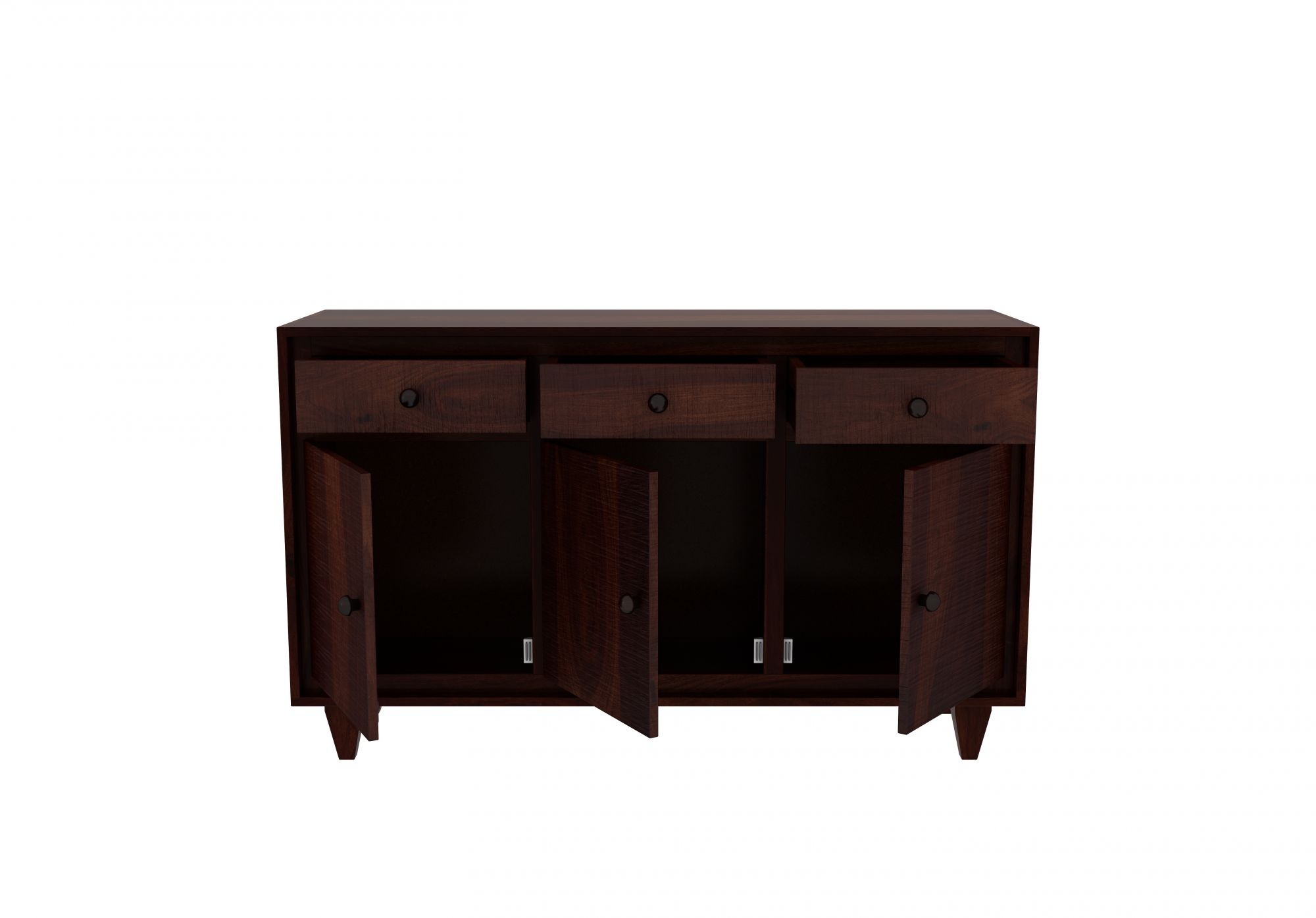 Regal Wooden Chest of Drawers