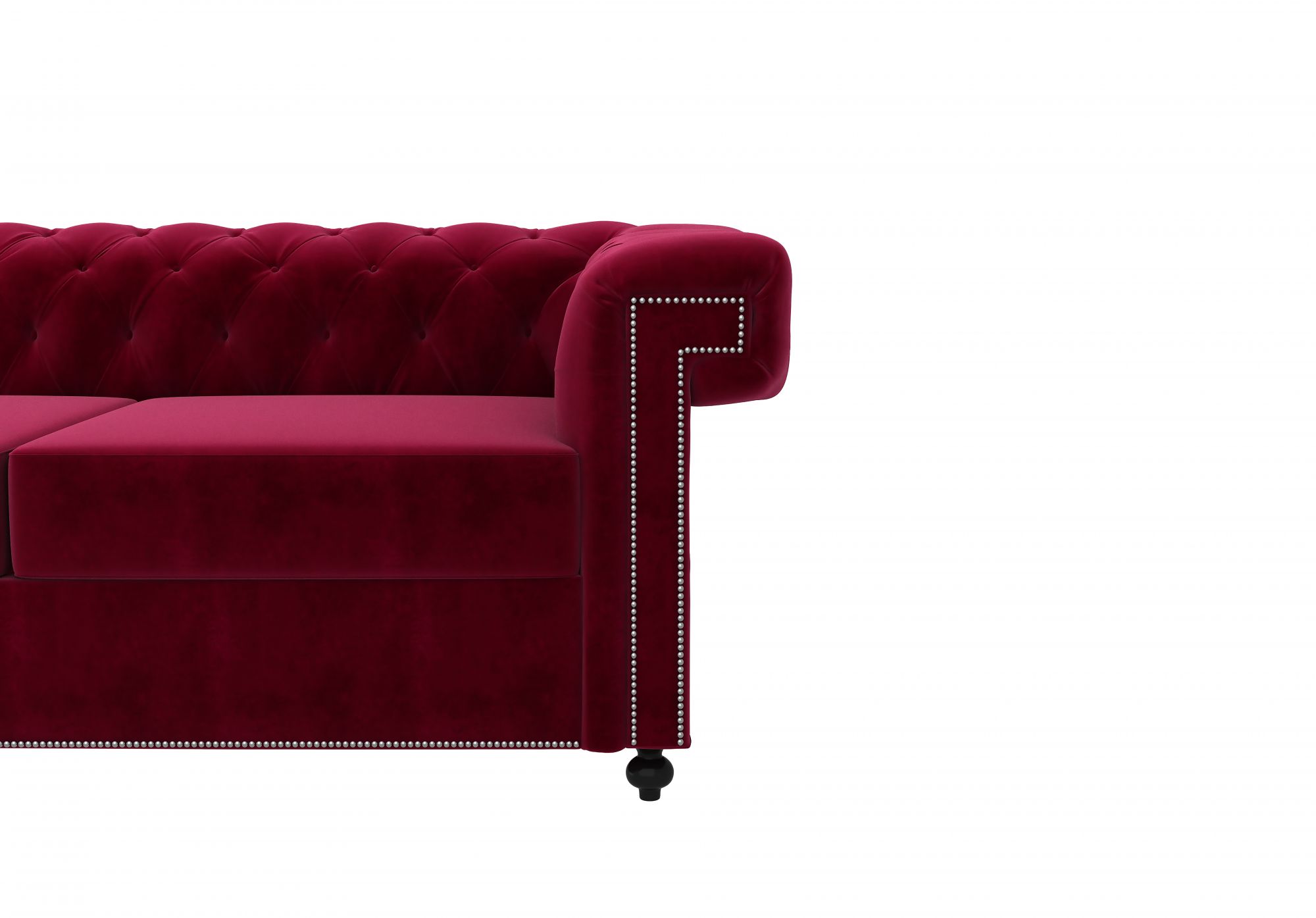 Octa Pomegranate 3 Seater Sofa