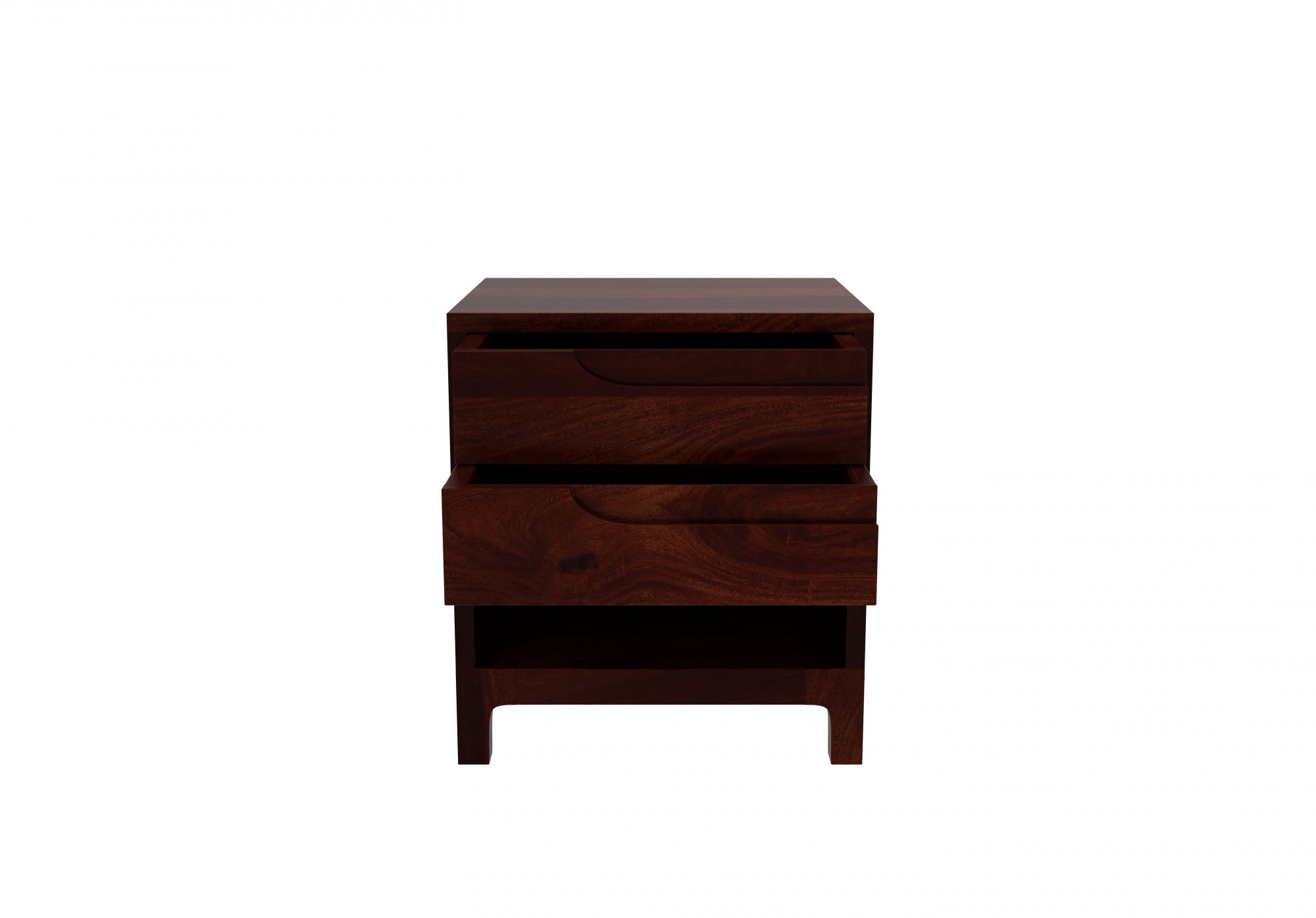 Jonson Bedside Table Walnut finish
