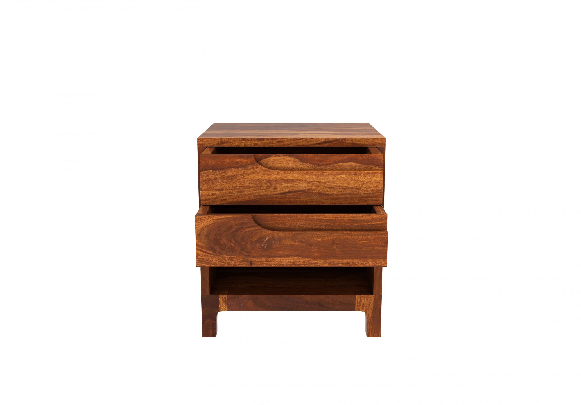 Jonson Bedside Table Walnut finish