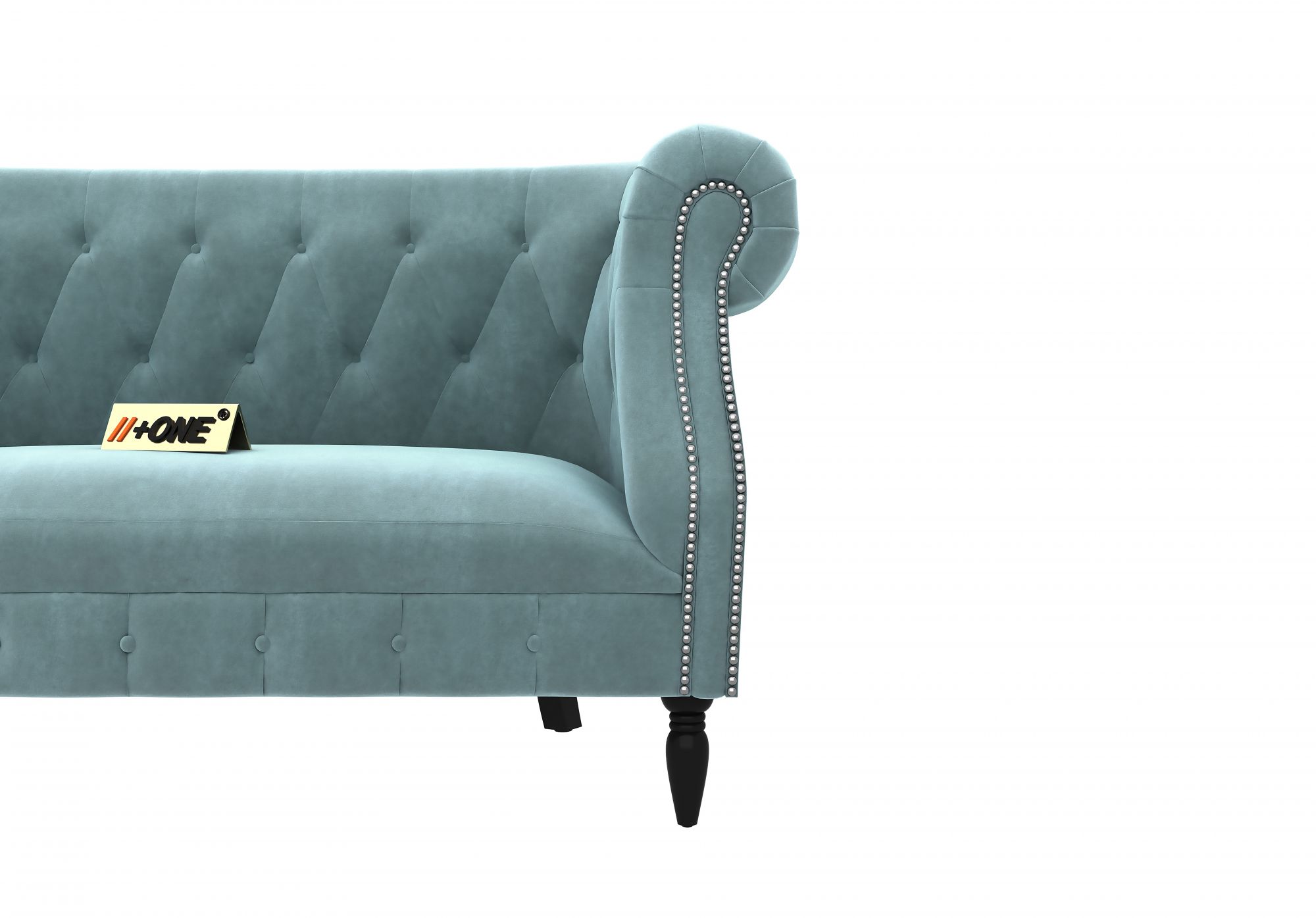 Baron Dusk Blue 2 Seater Sofa