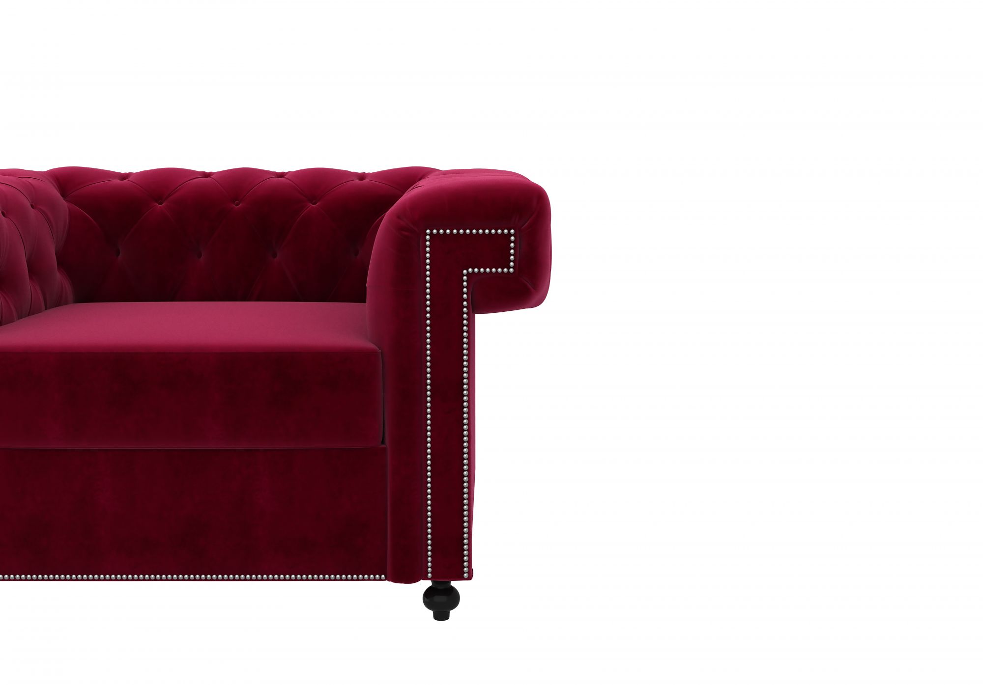 Octa Pomegranate 1 Seater Sofa