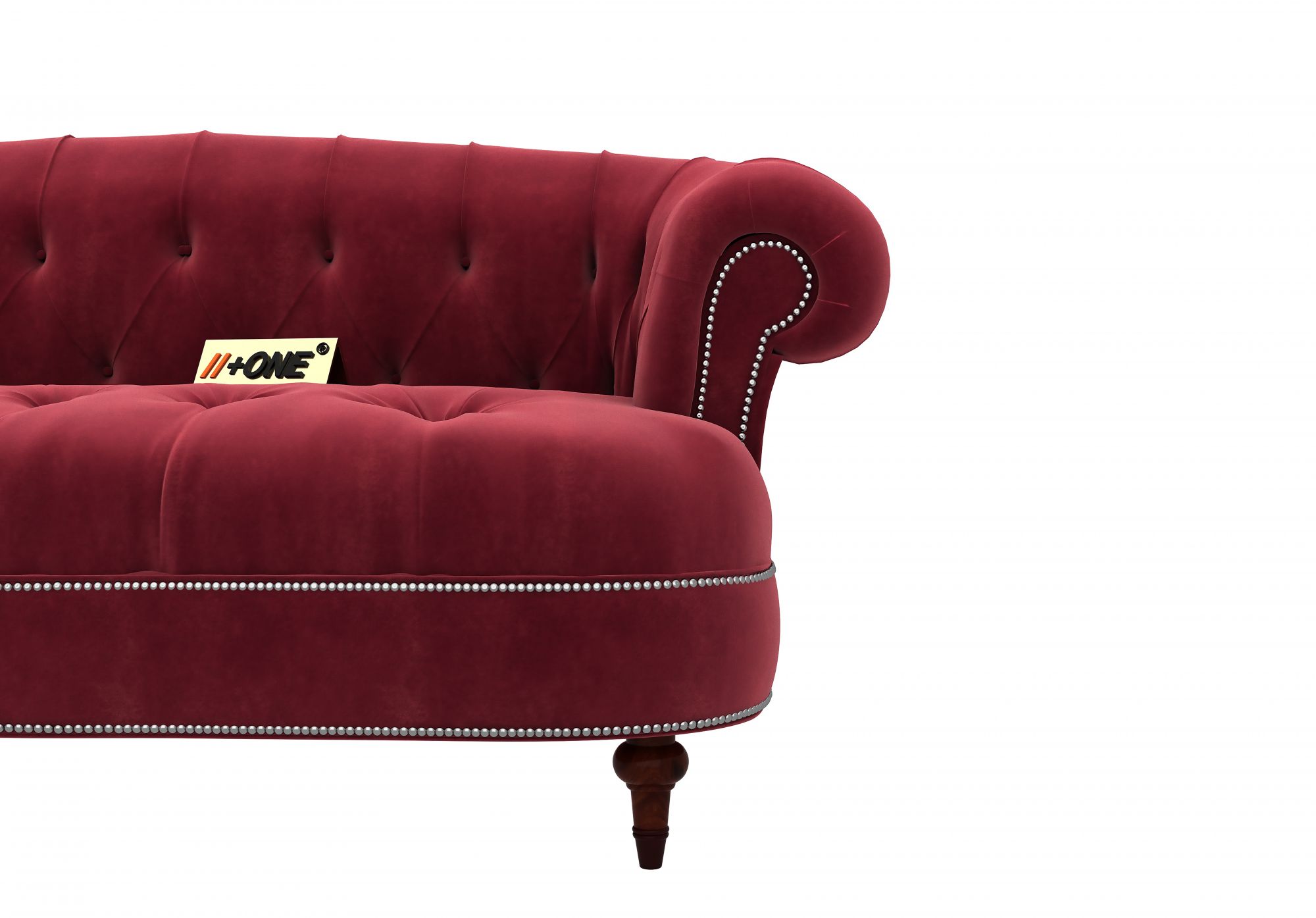 Duke Pomegranate 2 Seater Sofa