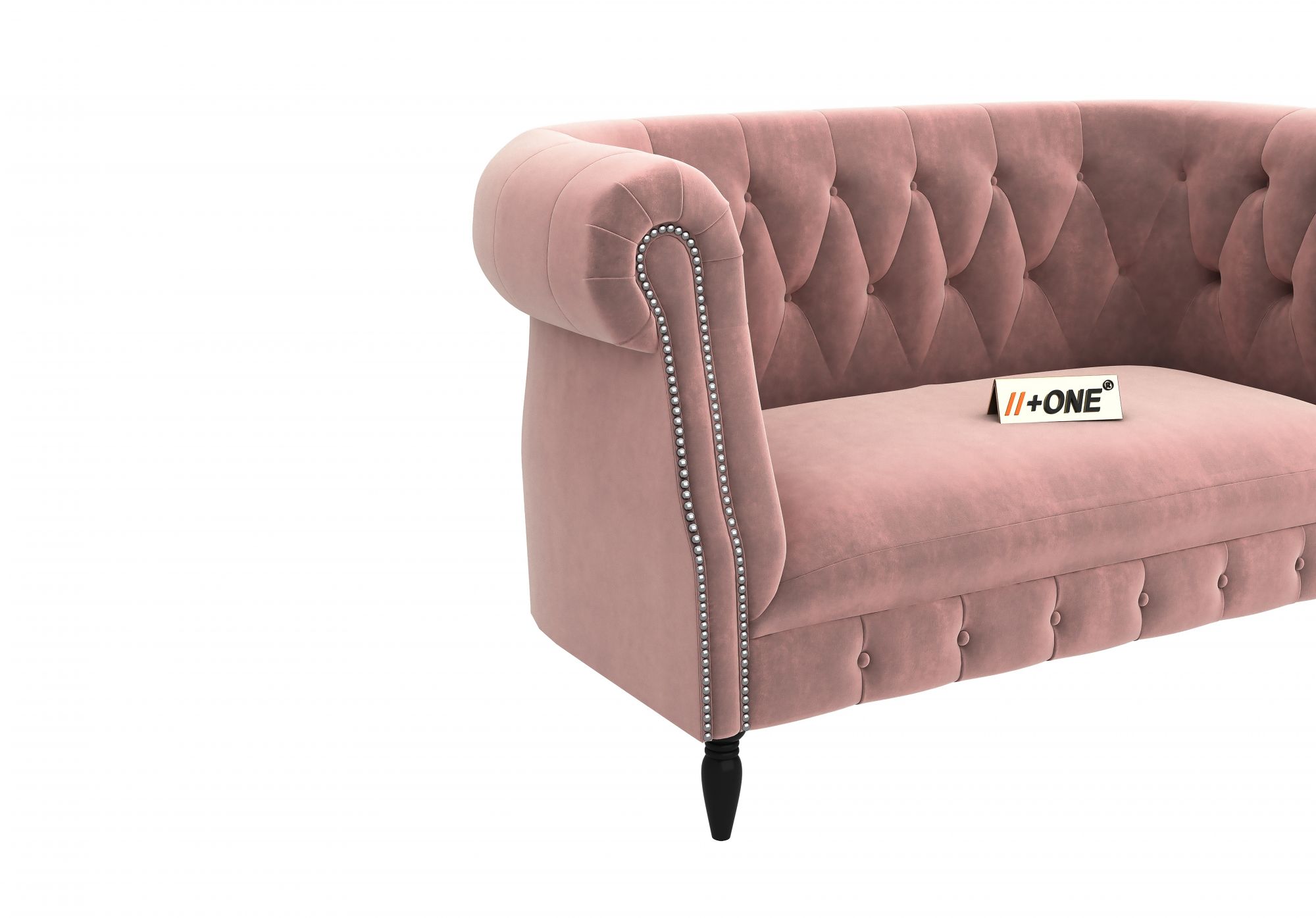 Baron Rose Dust 2 Seater Sofa