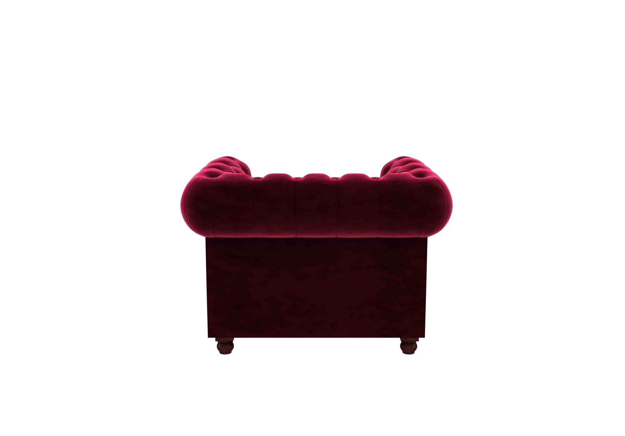 Windsor Burgandy 5 Seater Fabric Sofa Set