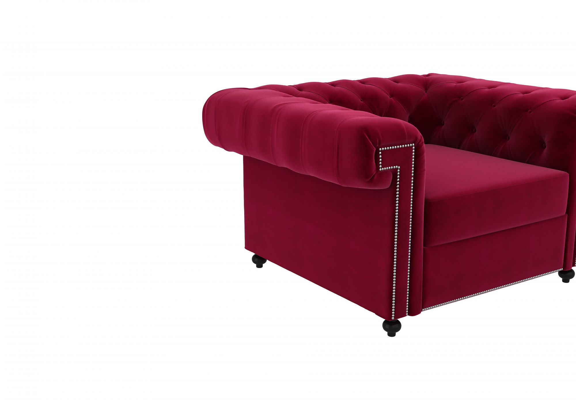 Octa Pomegranate 1 Seater Sofa