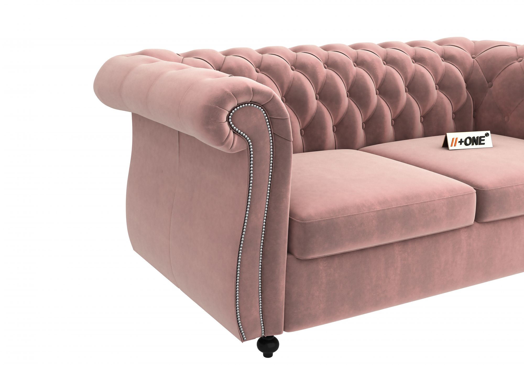 Lord Rose Dust 2 Seater Sofa