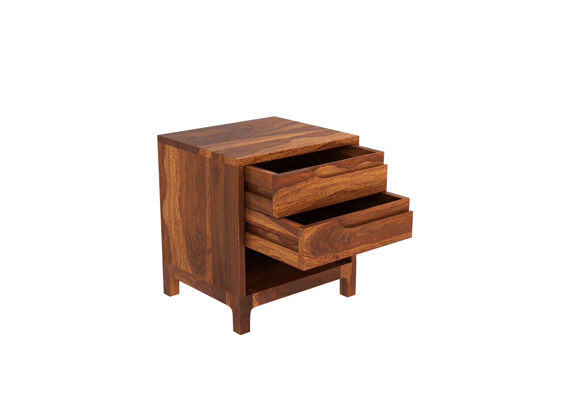Jonson Bedside Table Walnut finish