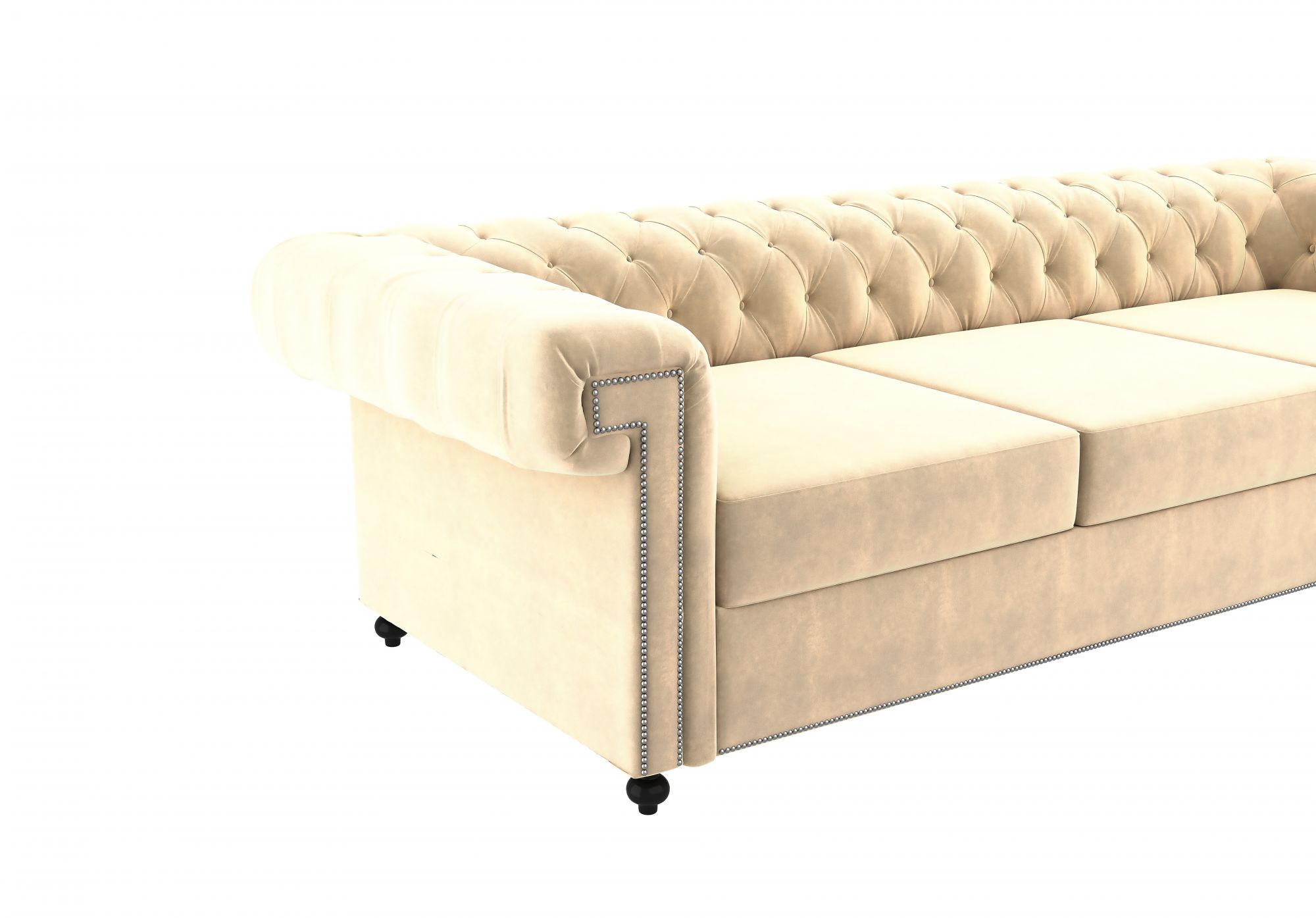 Octa Husk 3 Seater Sofa