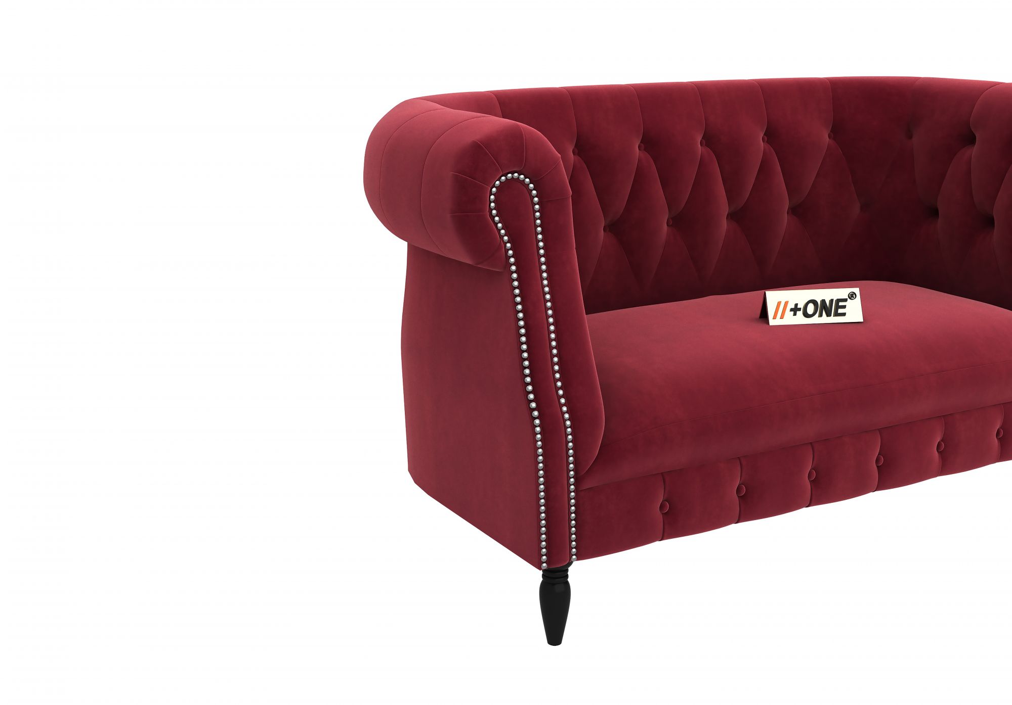Baron Pomegranate 2 Seater Sofa