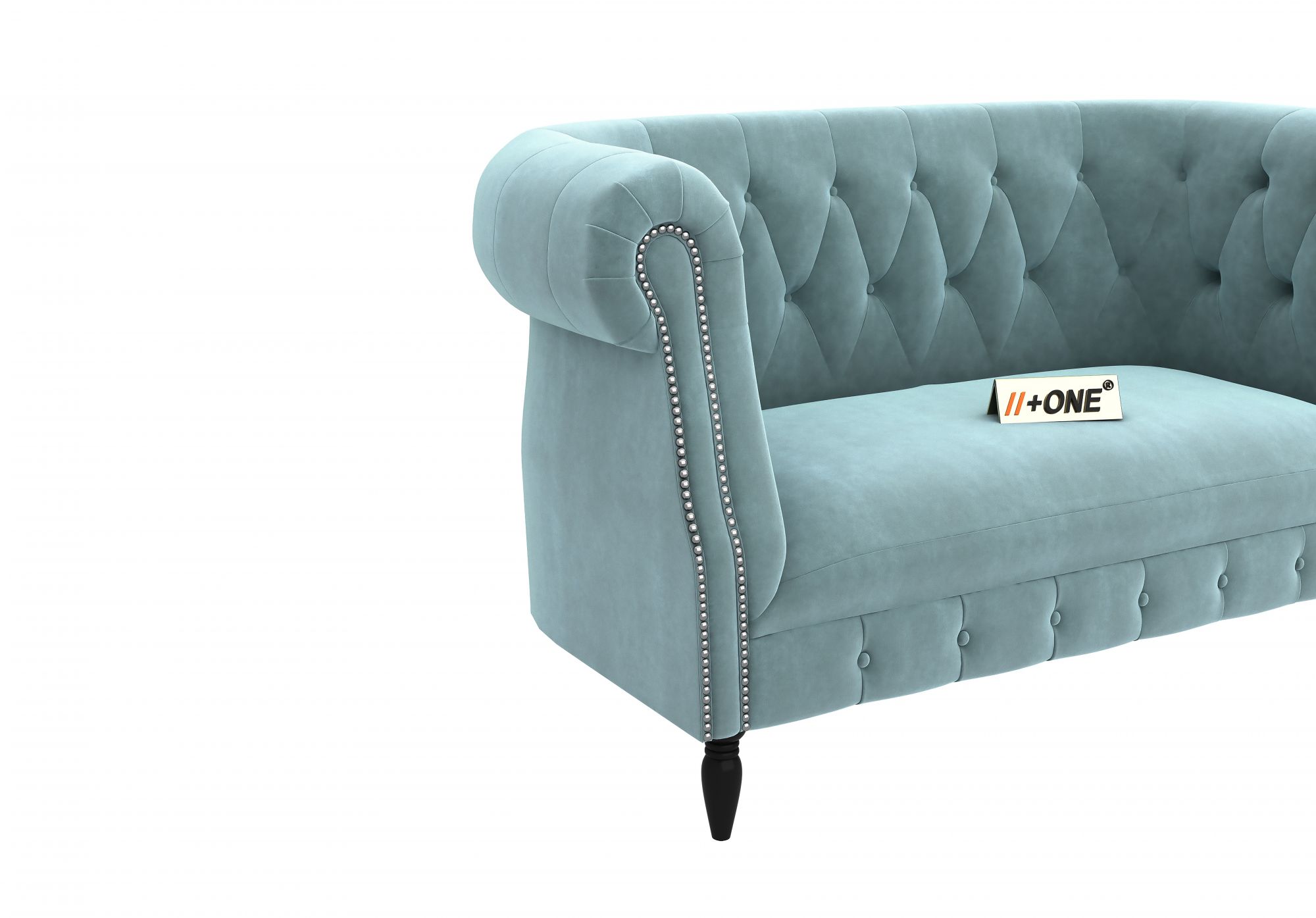 Baron Dusk Blue 2 Seater Sofa