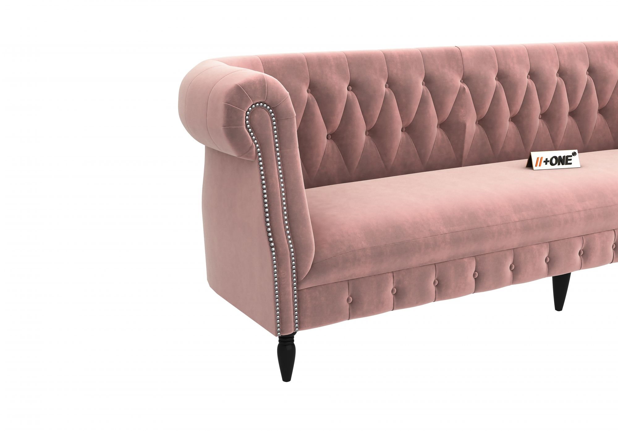 Baron Rose Dust 3 Seater Sofa