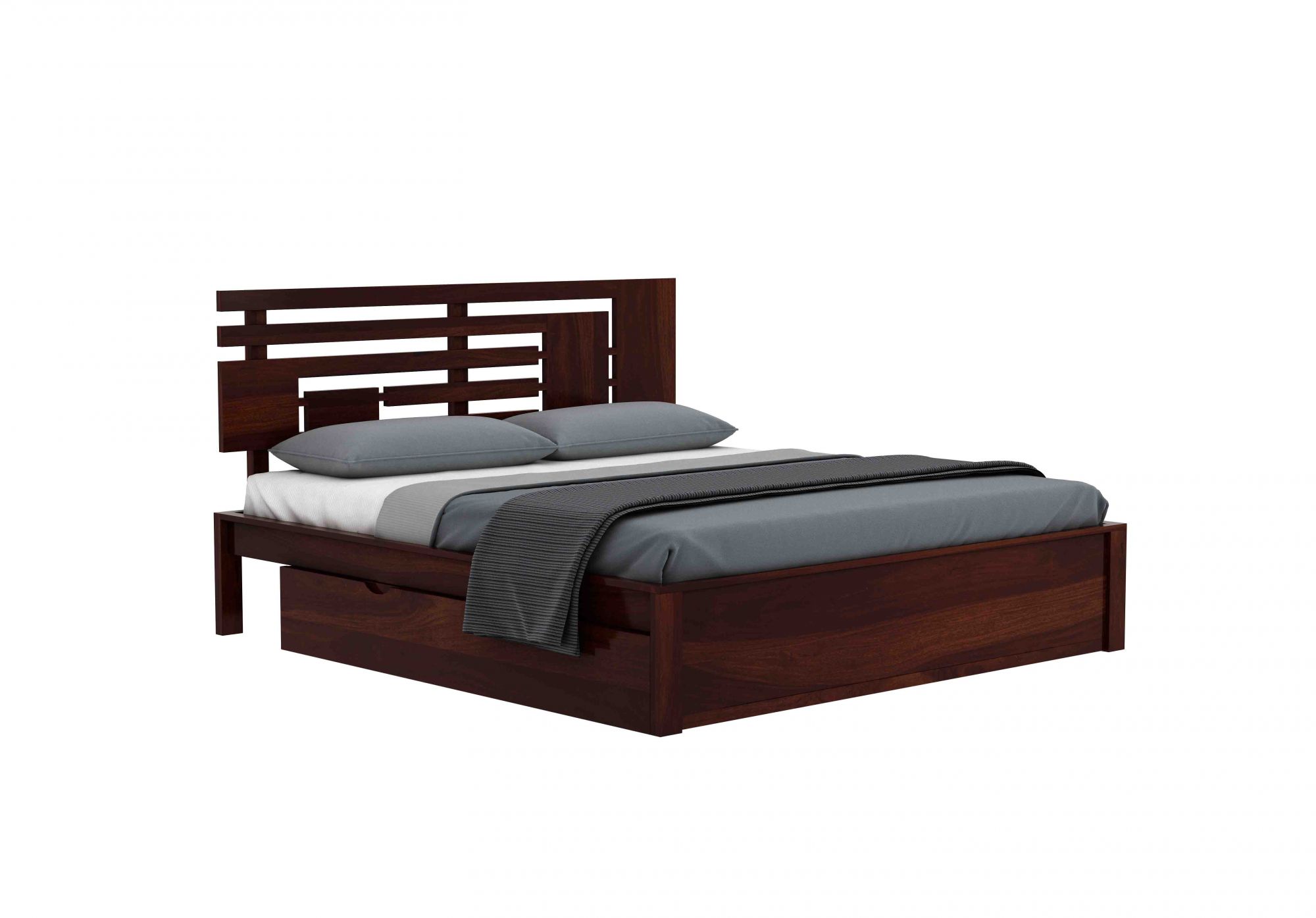 Borneo Bed With Side Drawer