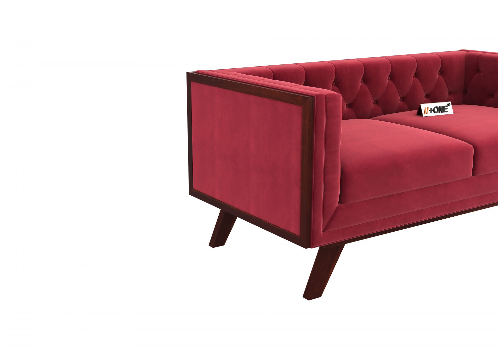 Syros Pomegranate 2 Seater Sofa