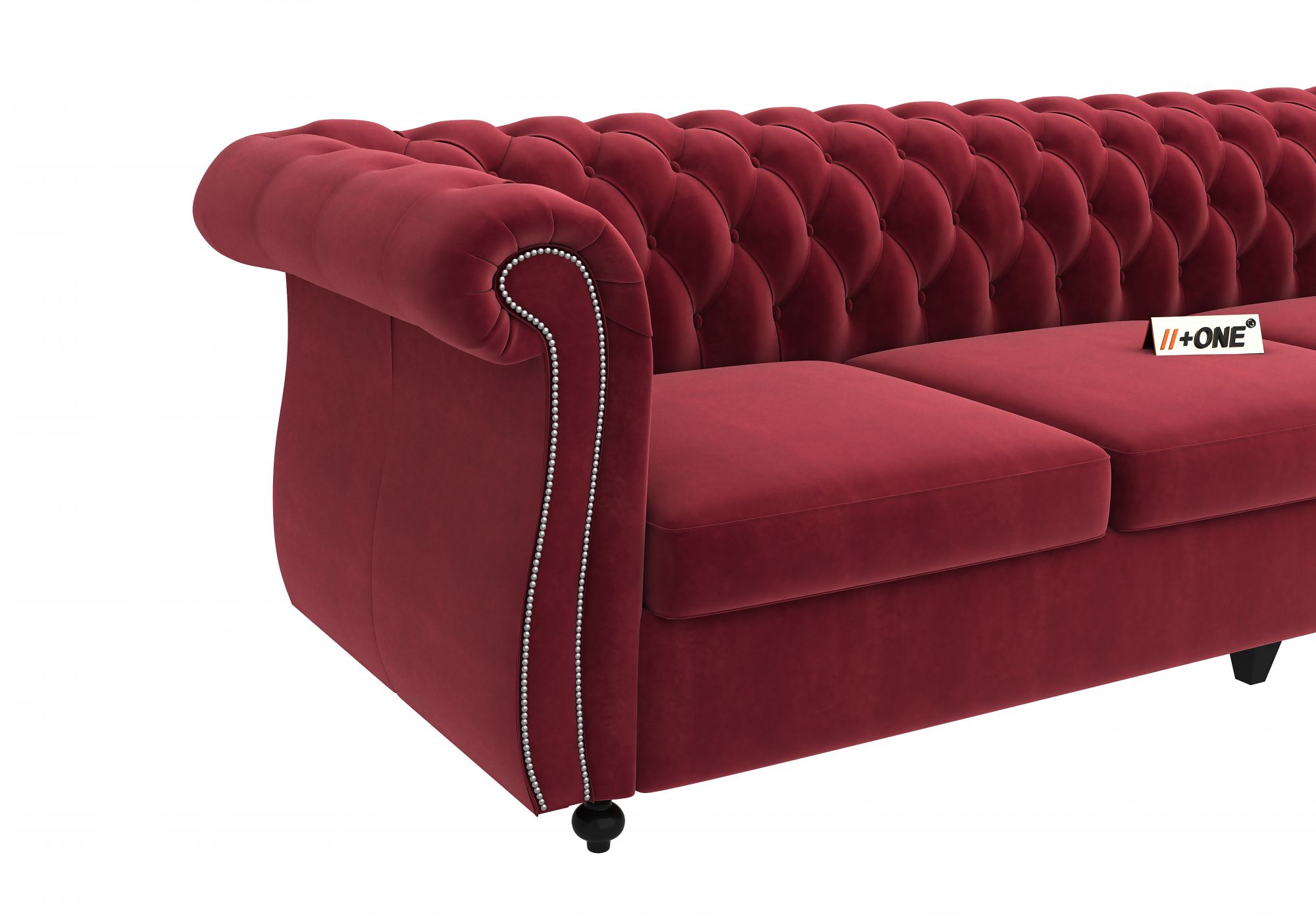 Lord Pomegranate 3 Seater Sofa