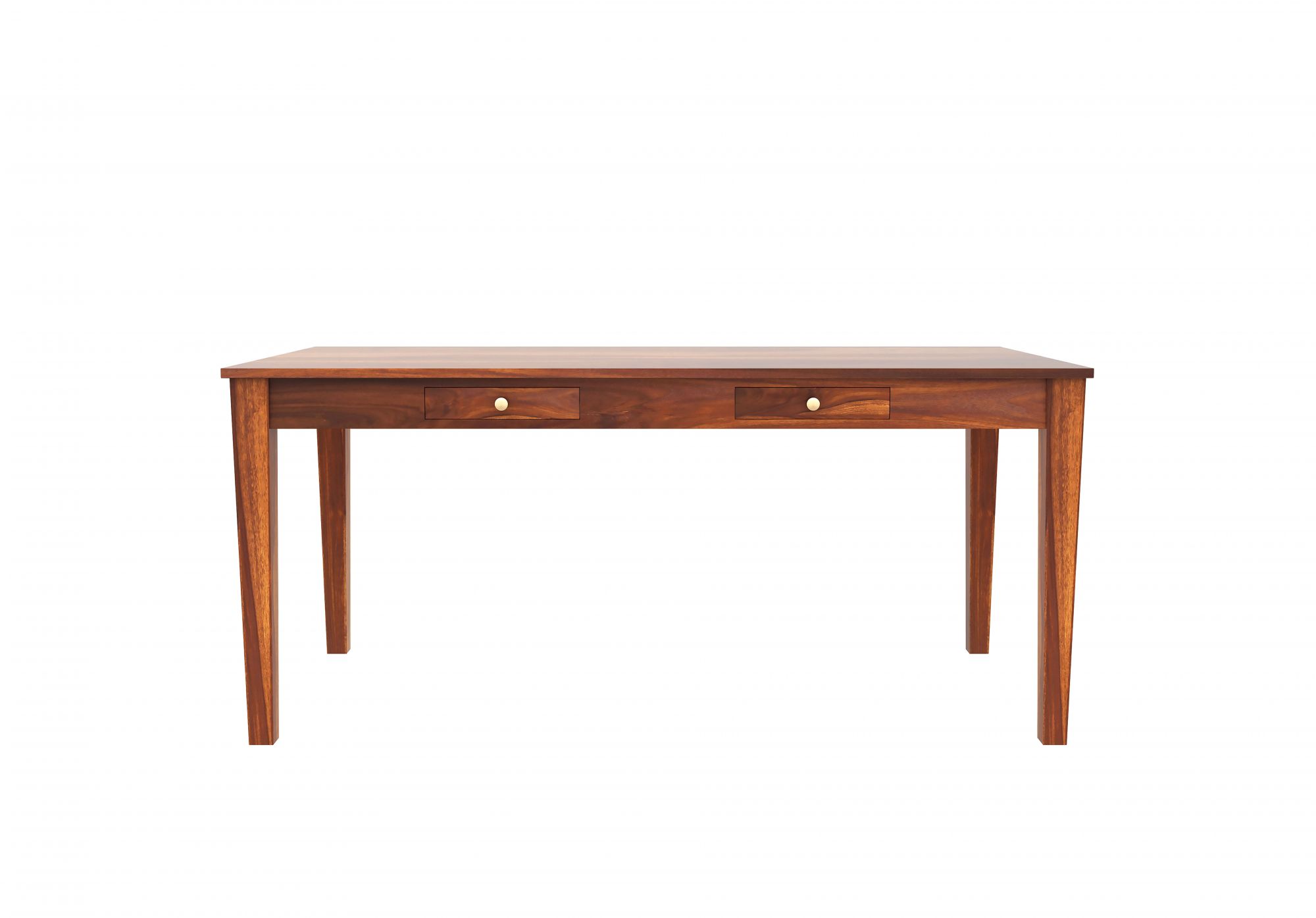 Rocha Sheesham Wood Dining Table 6 Seater