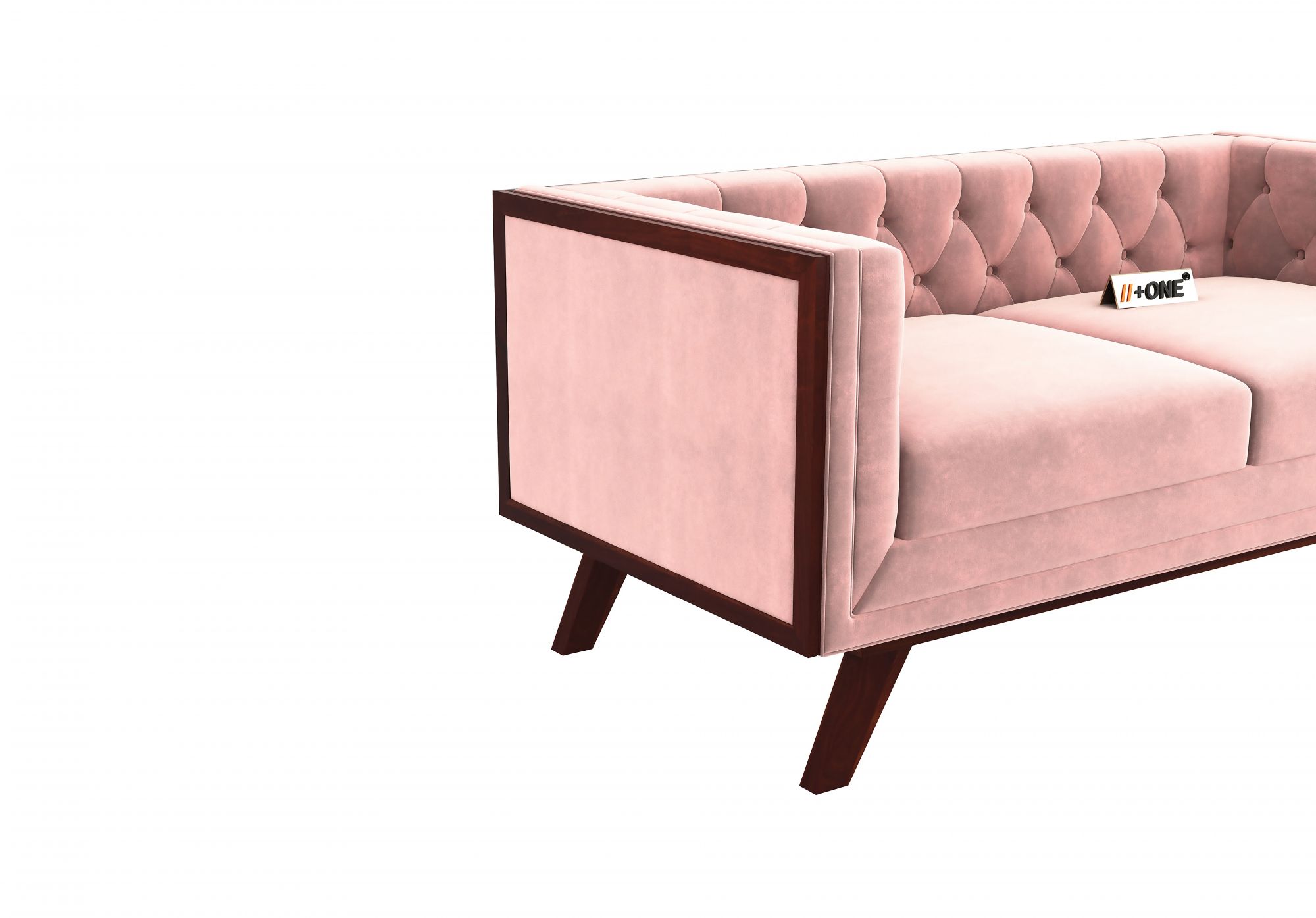 Syros Rose Dust 2 Seater Sofa