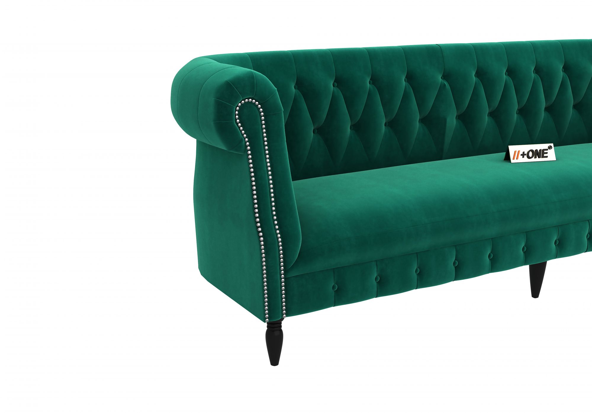 Baron Emerald Green 3 Seater Sofa