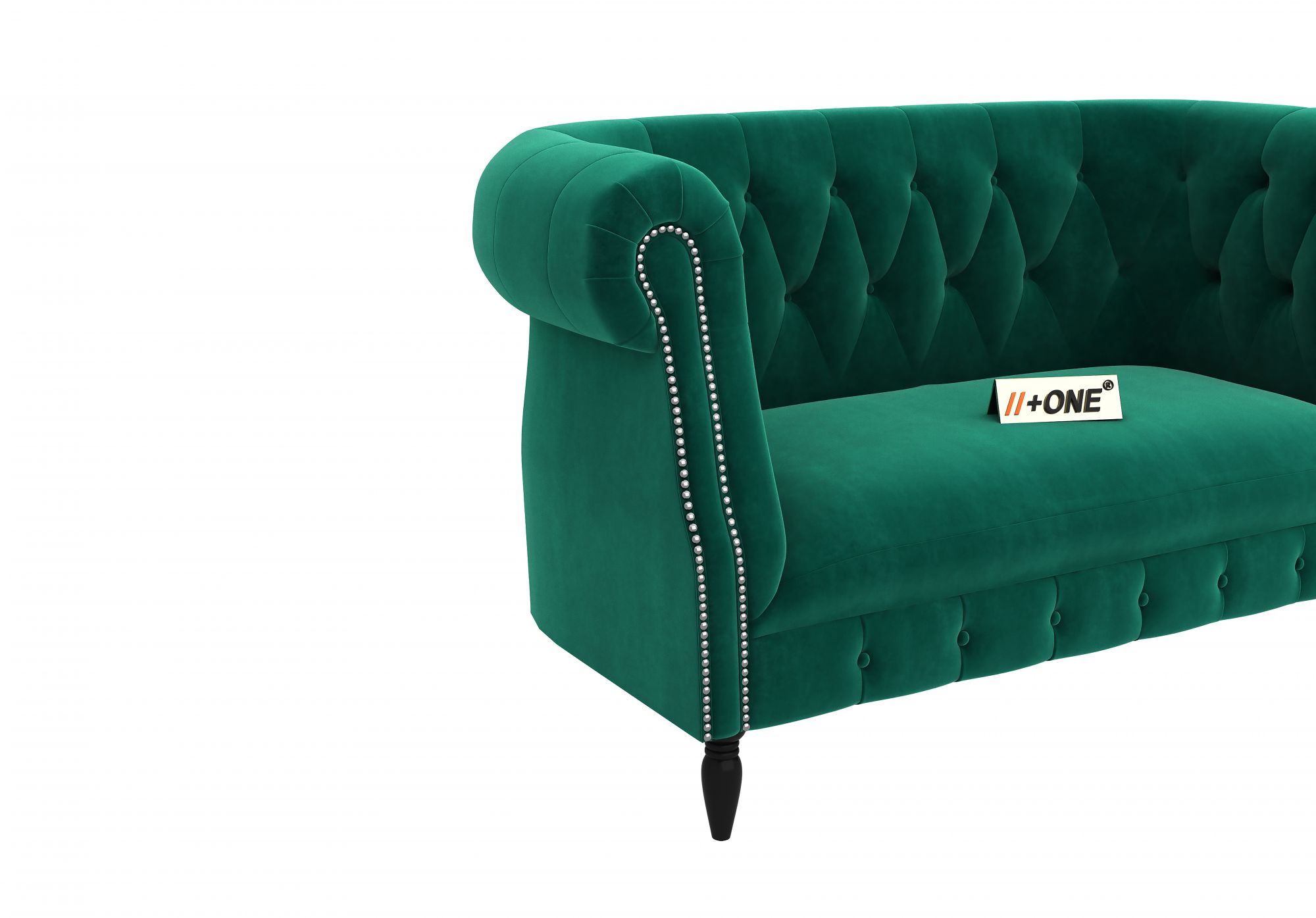 Baron Emerald Green 2 Seater Sofa