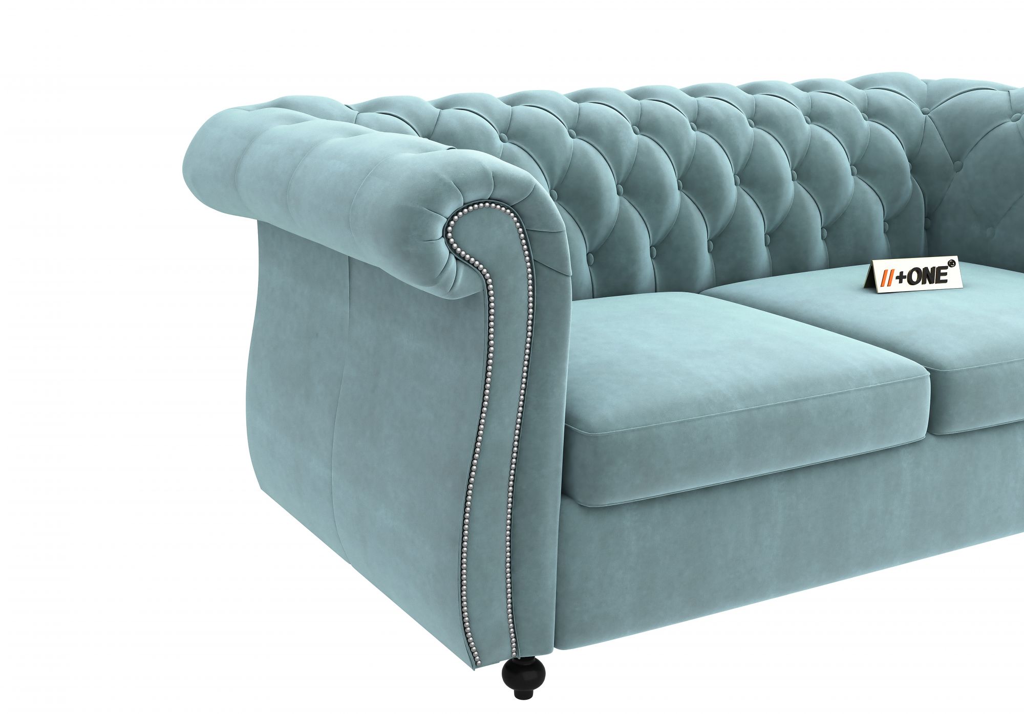 Lord Dusk Blue 2 Seater Sofa