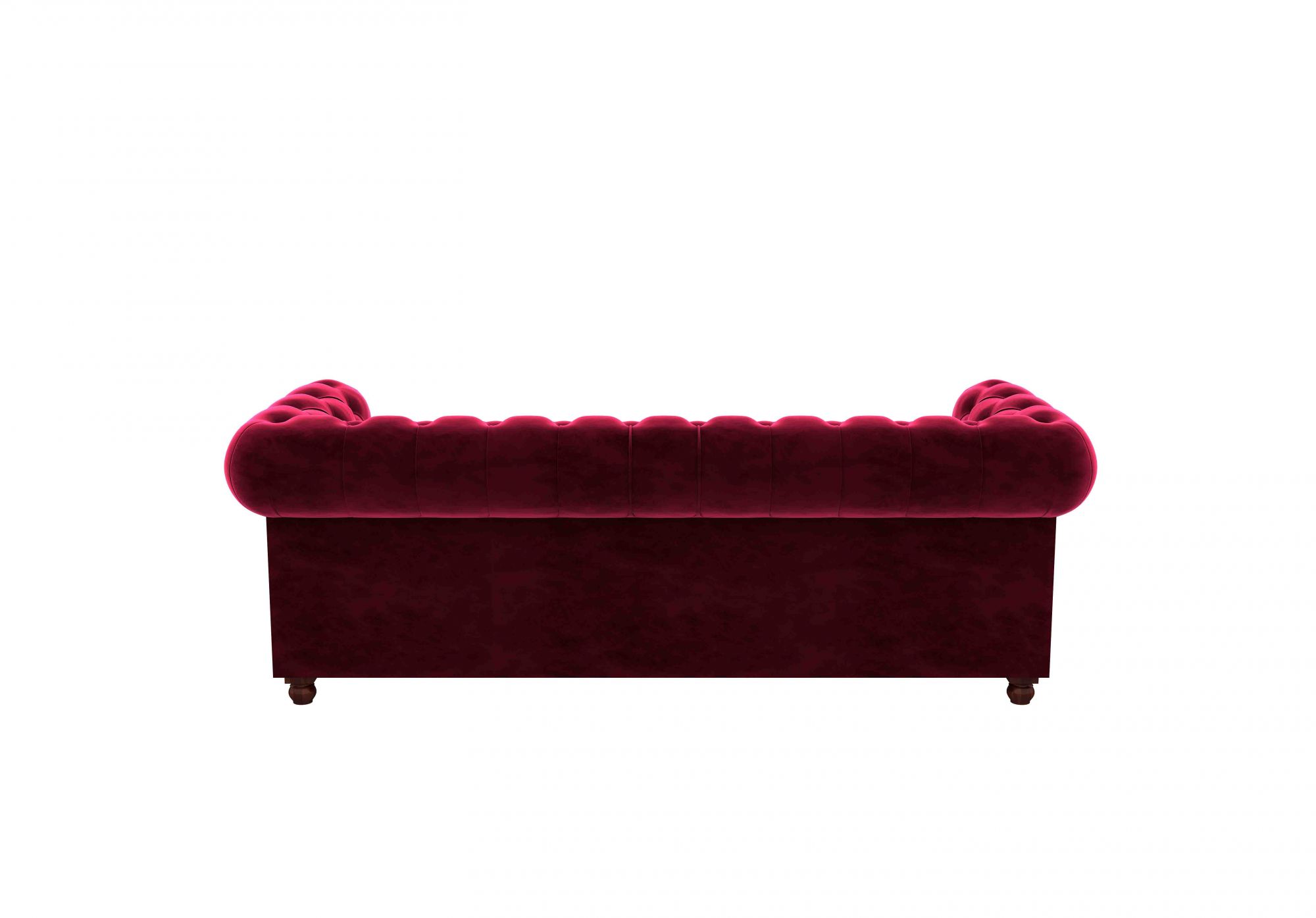 Windsor Burgandy 5 Seater Fabric Sofa Set