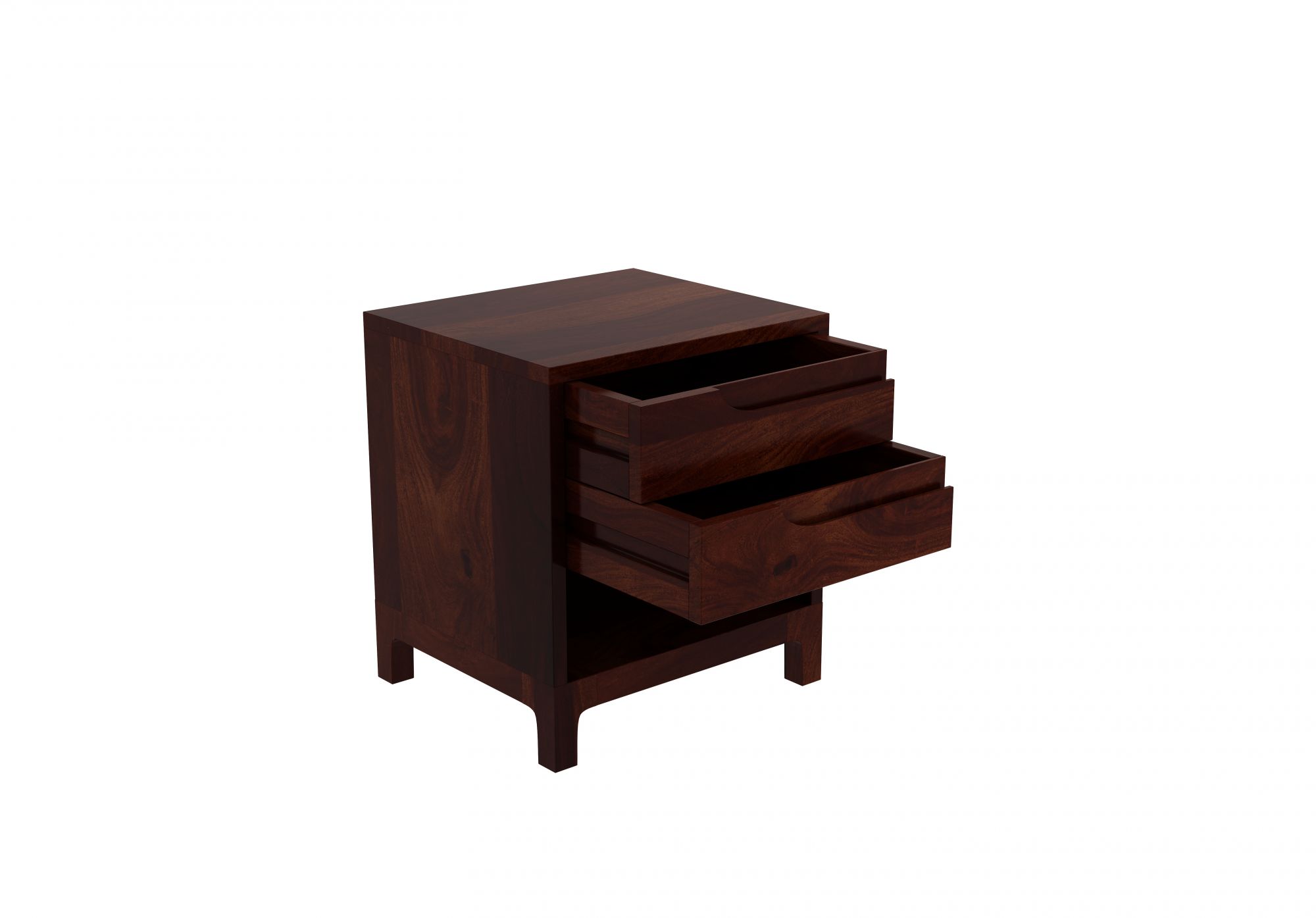 Jonson Bedside Table Teak finish