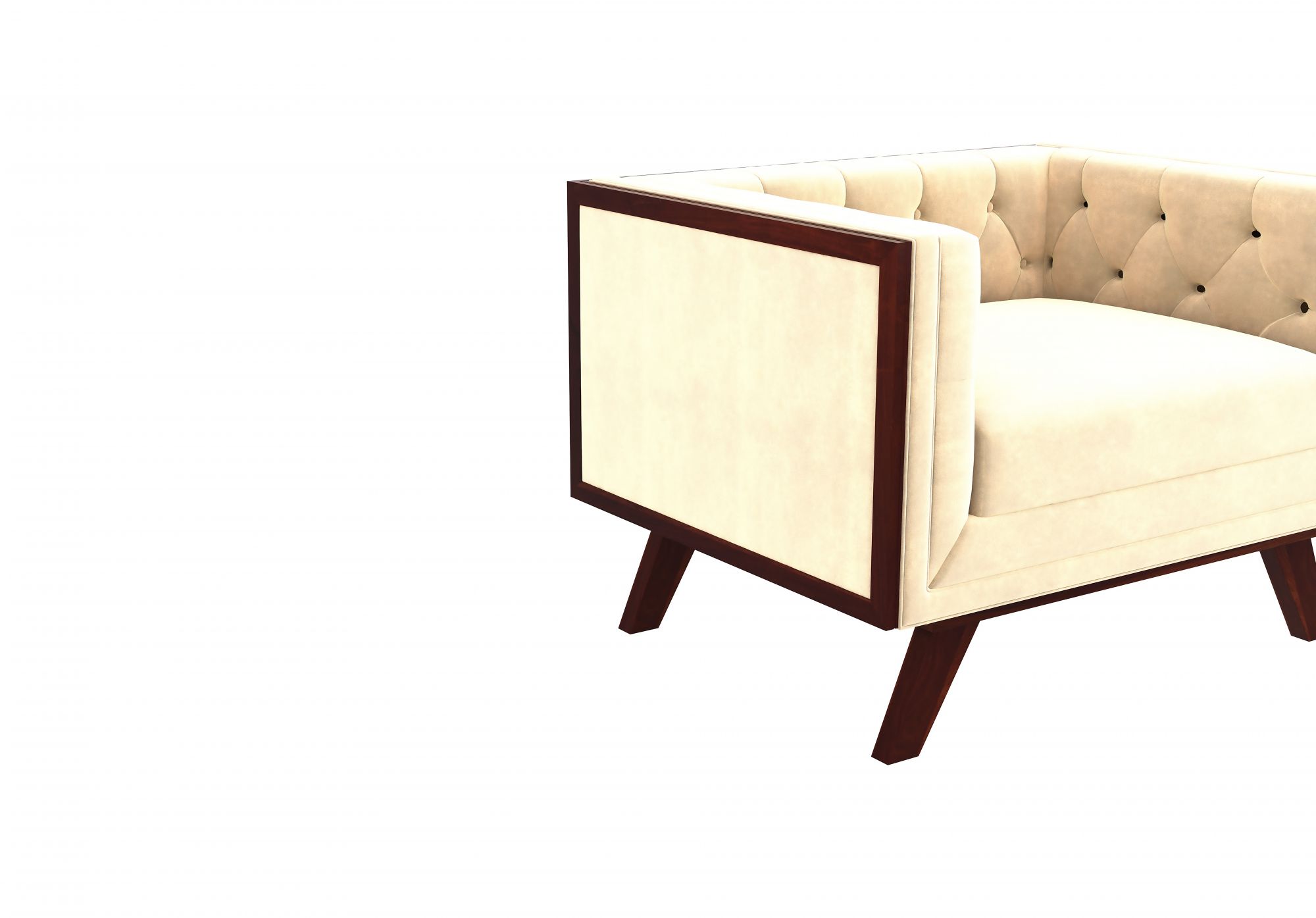 Syros Husk 1 Seater Sofa