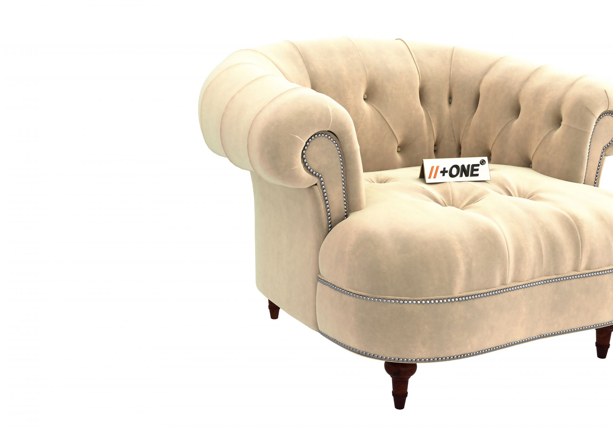 Duke Husk 1 Seater Sofa