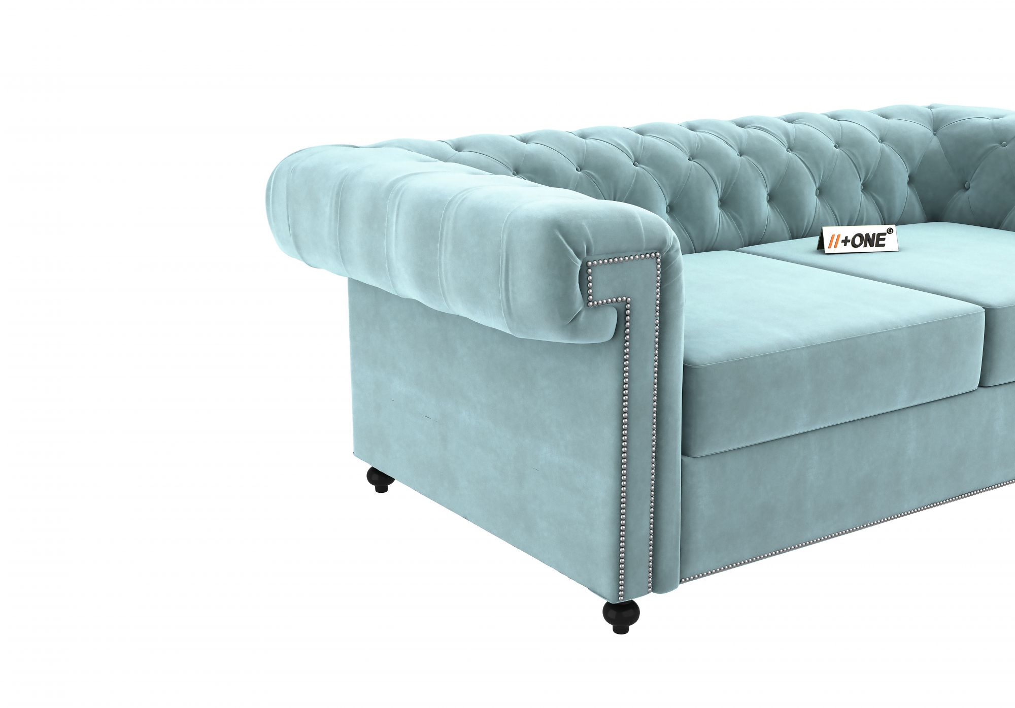 Octa Dusk Blue 2 Seater Sofa