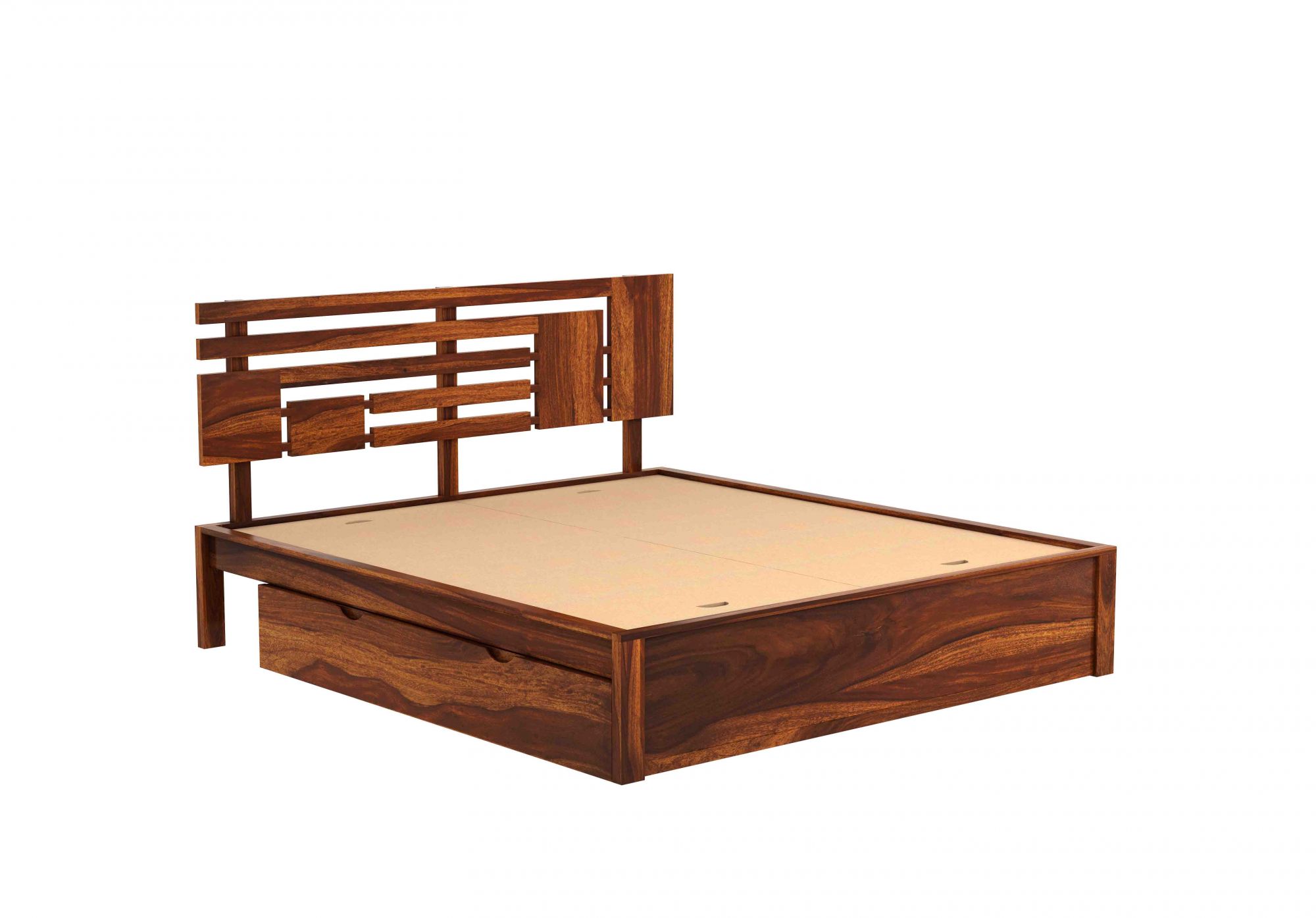 Borneo Bed With Side Drawer