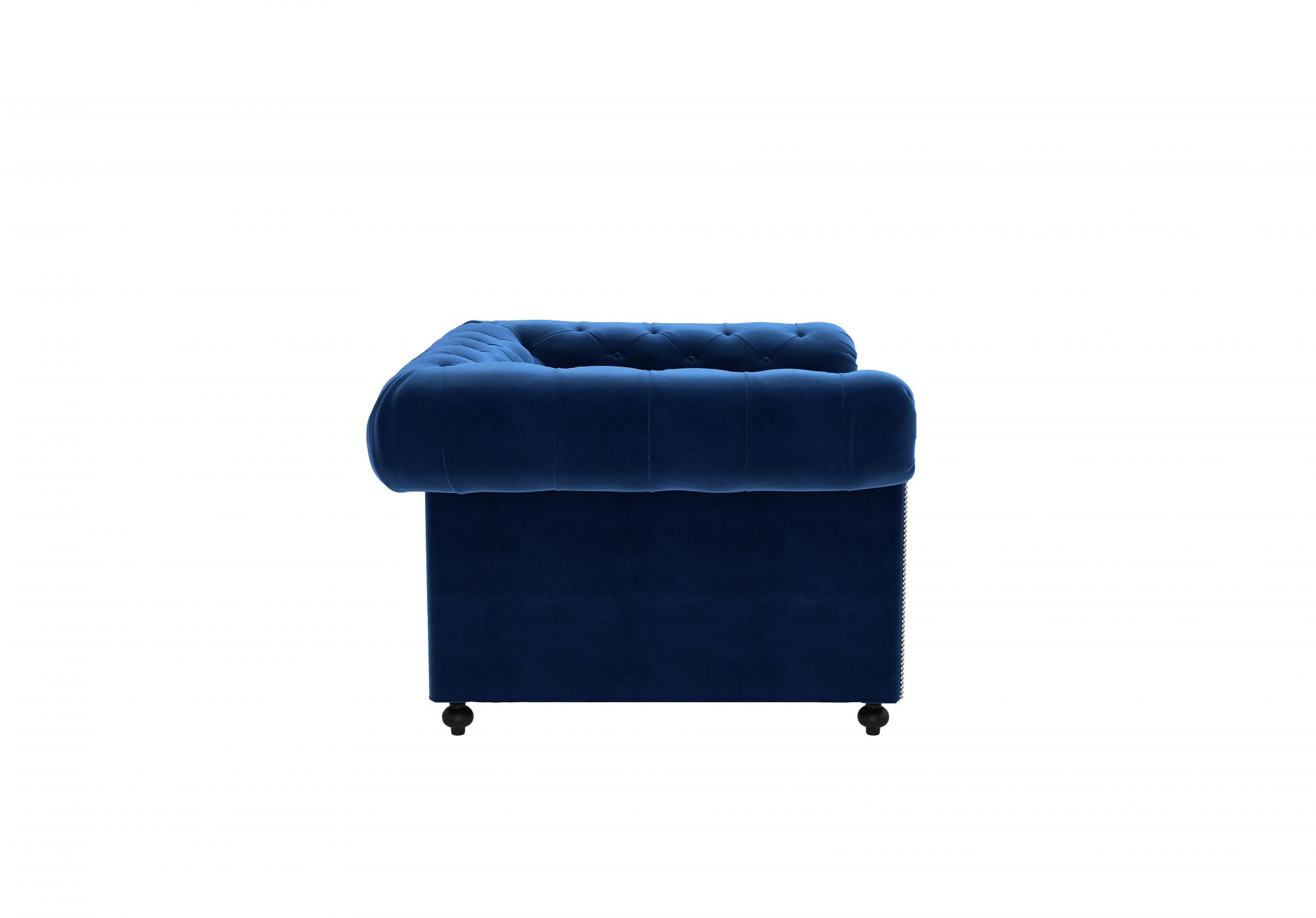 Octa Indigo Blue 1 Seater Sofa