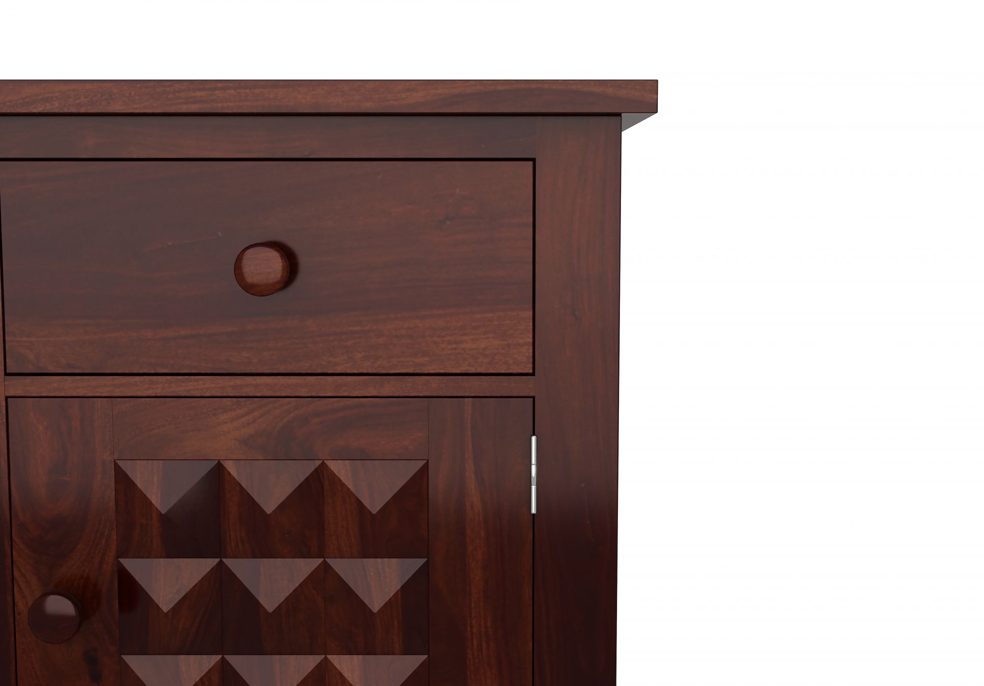 Diamond Bedside Table