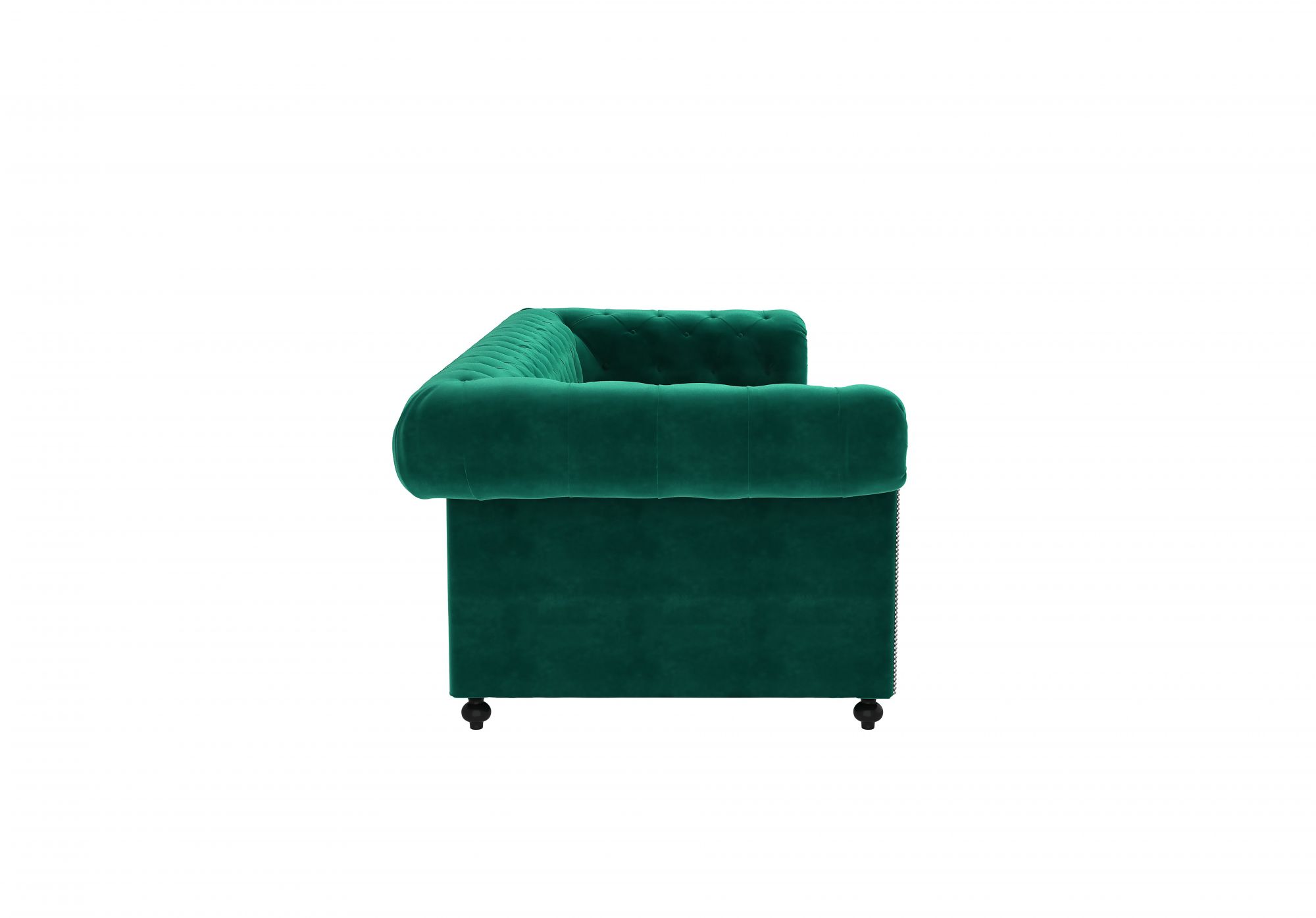 Octa Emerald Green 3 Seater Sofa