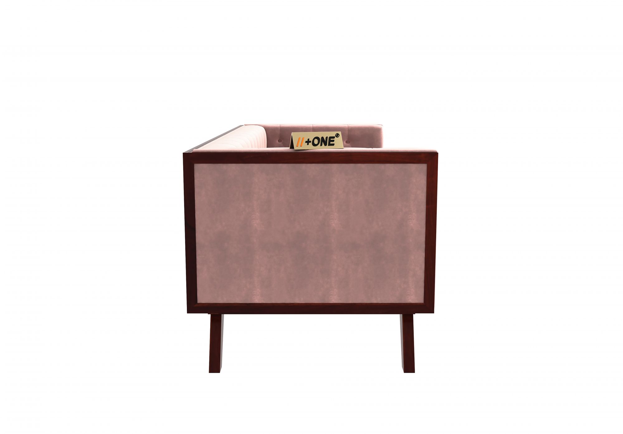 Syros Rose Dust 3 Seater Sofa