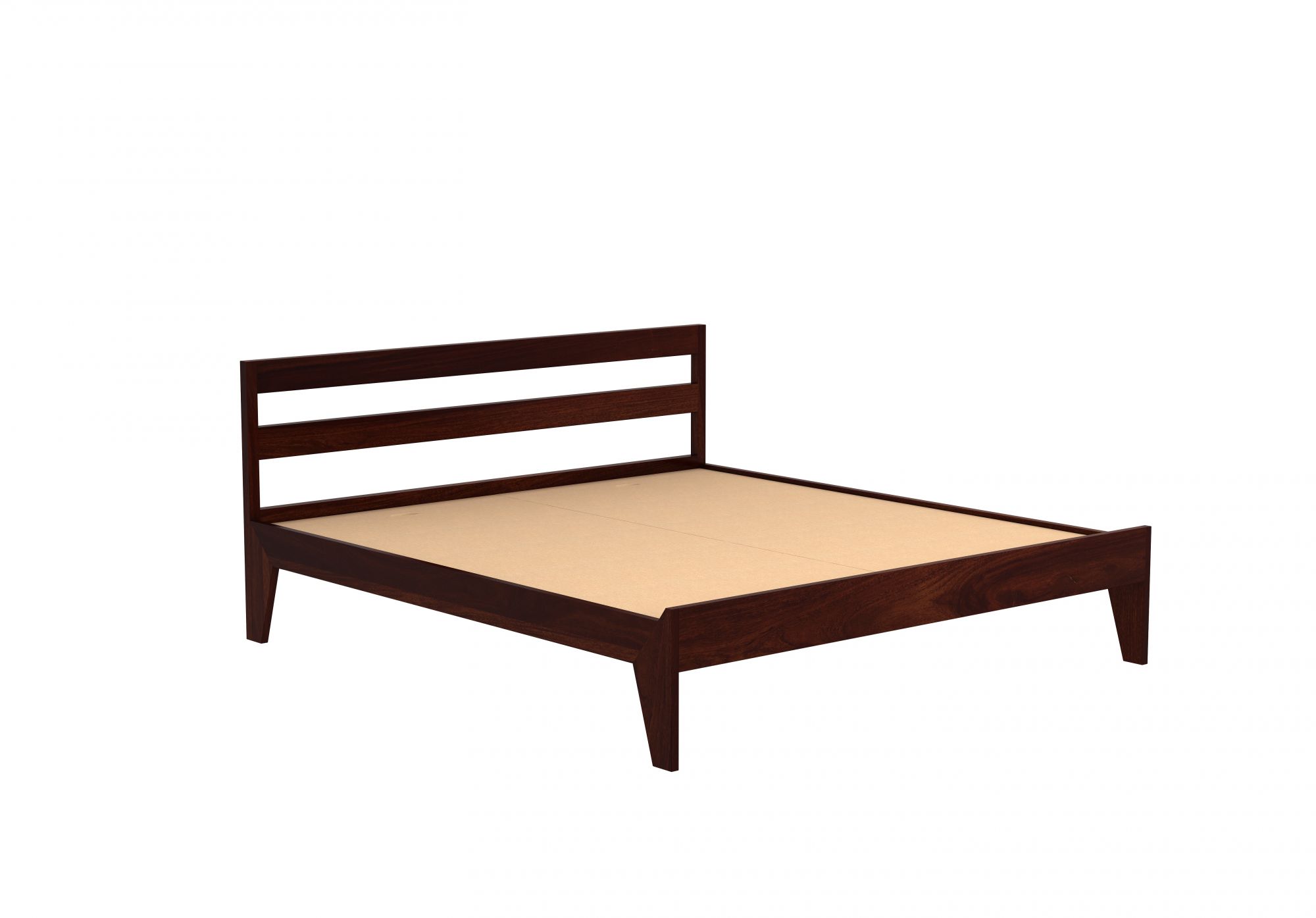 Seoul Wooden Bed Without Storage