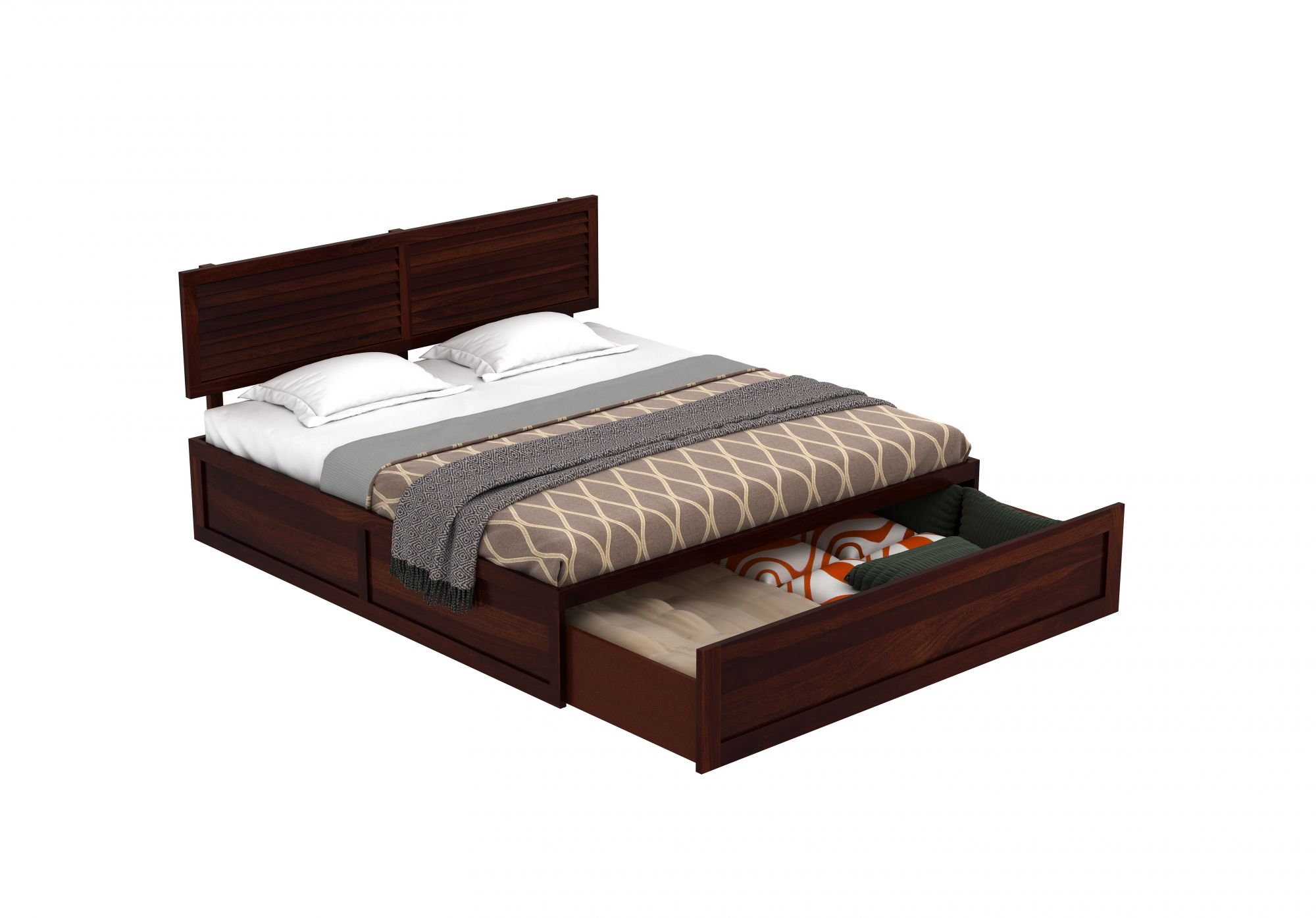 Tahura Bed With Front Storage
