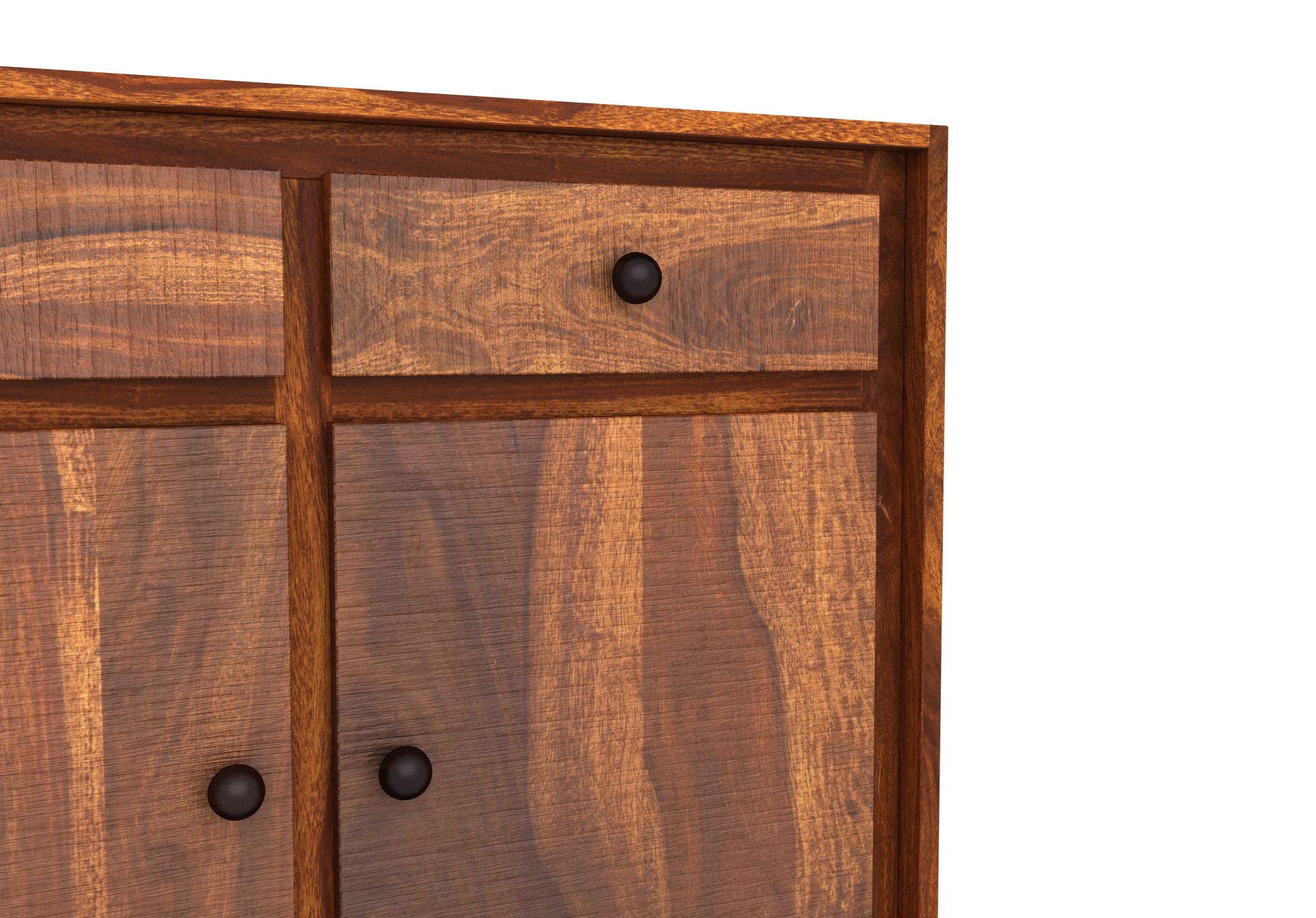 Regal Wooden Chest of Drawers