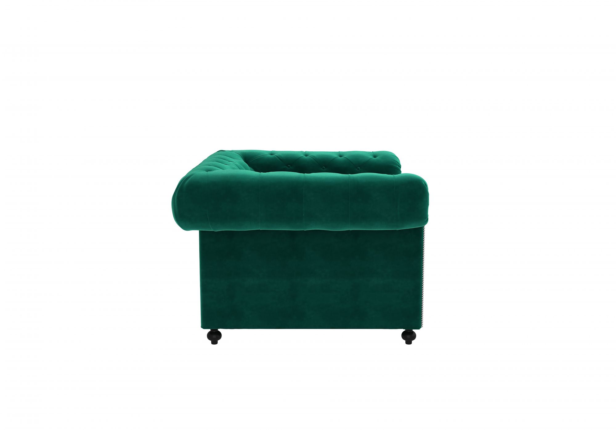 Octa Emerald Green 1 Seater Sofa