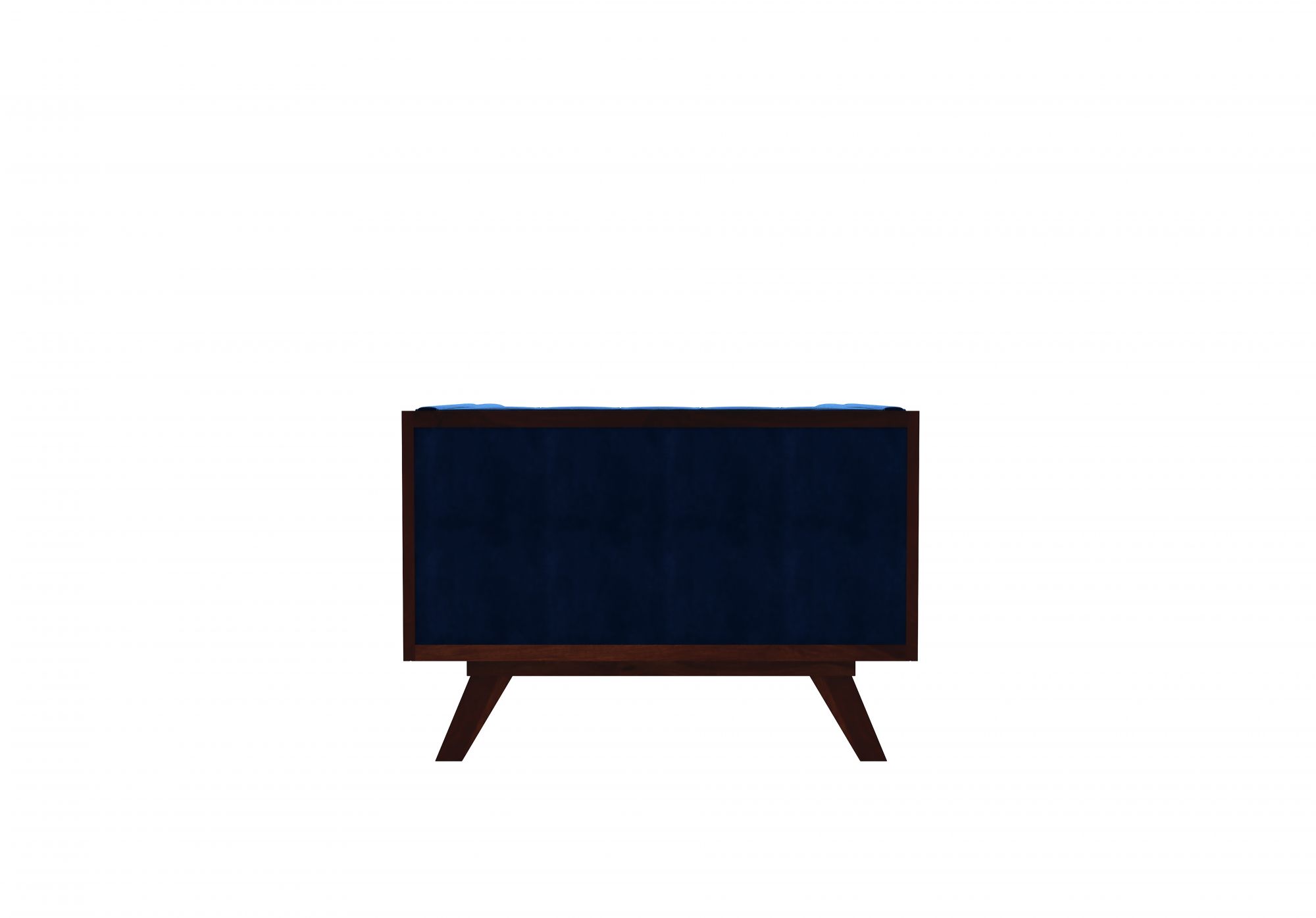 Syros Indigo Blue 1 Seater Sofa