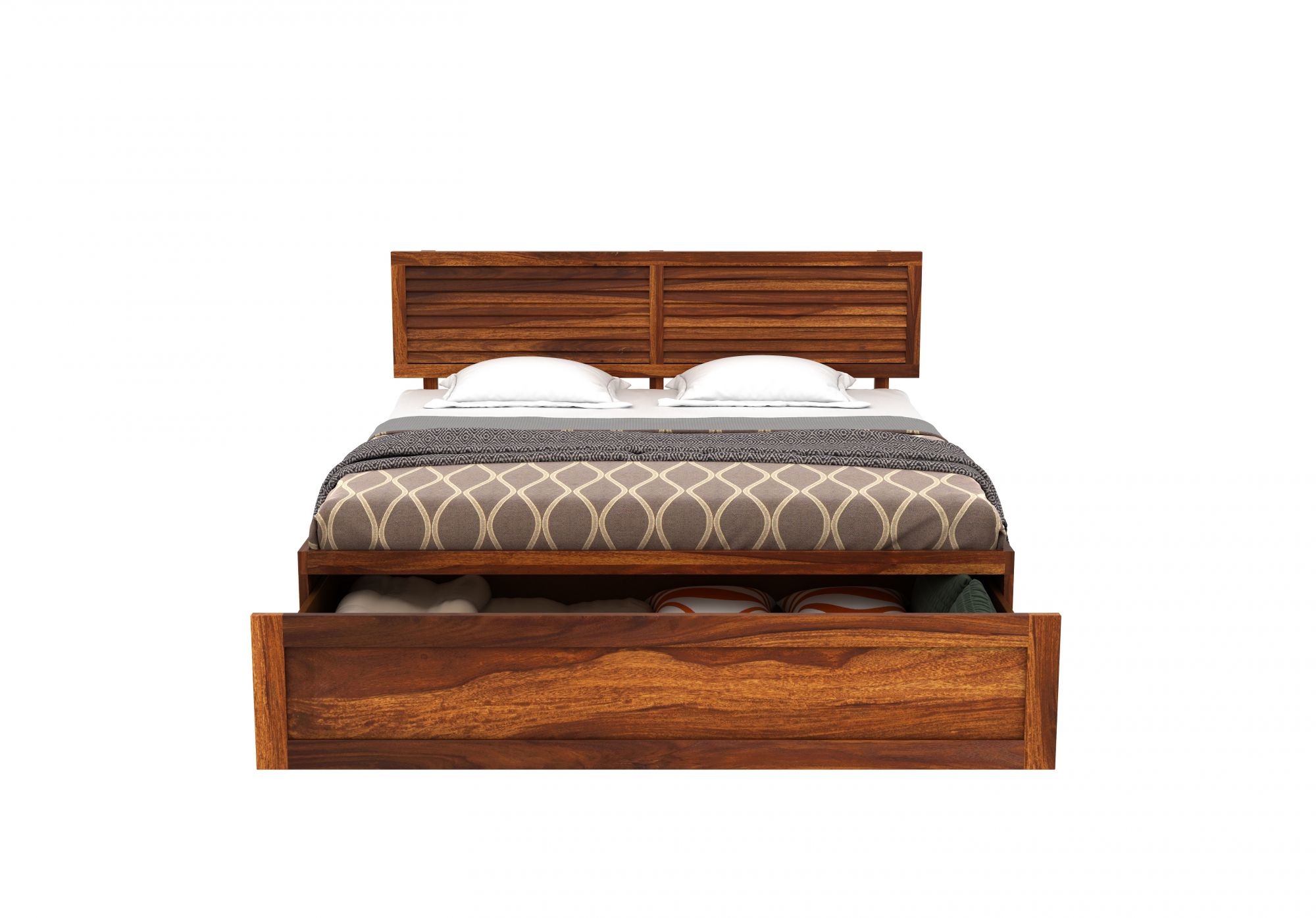 Tahura Bed With Front Storage