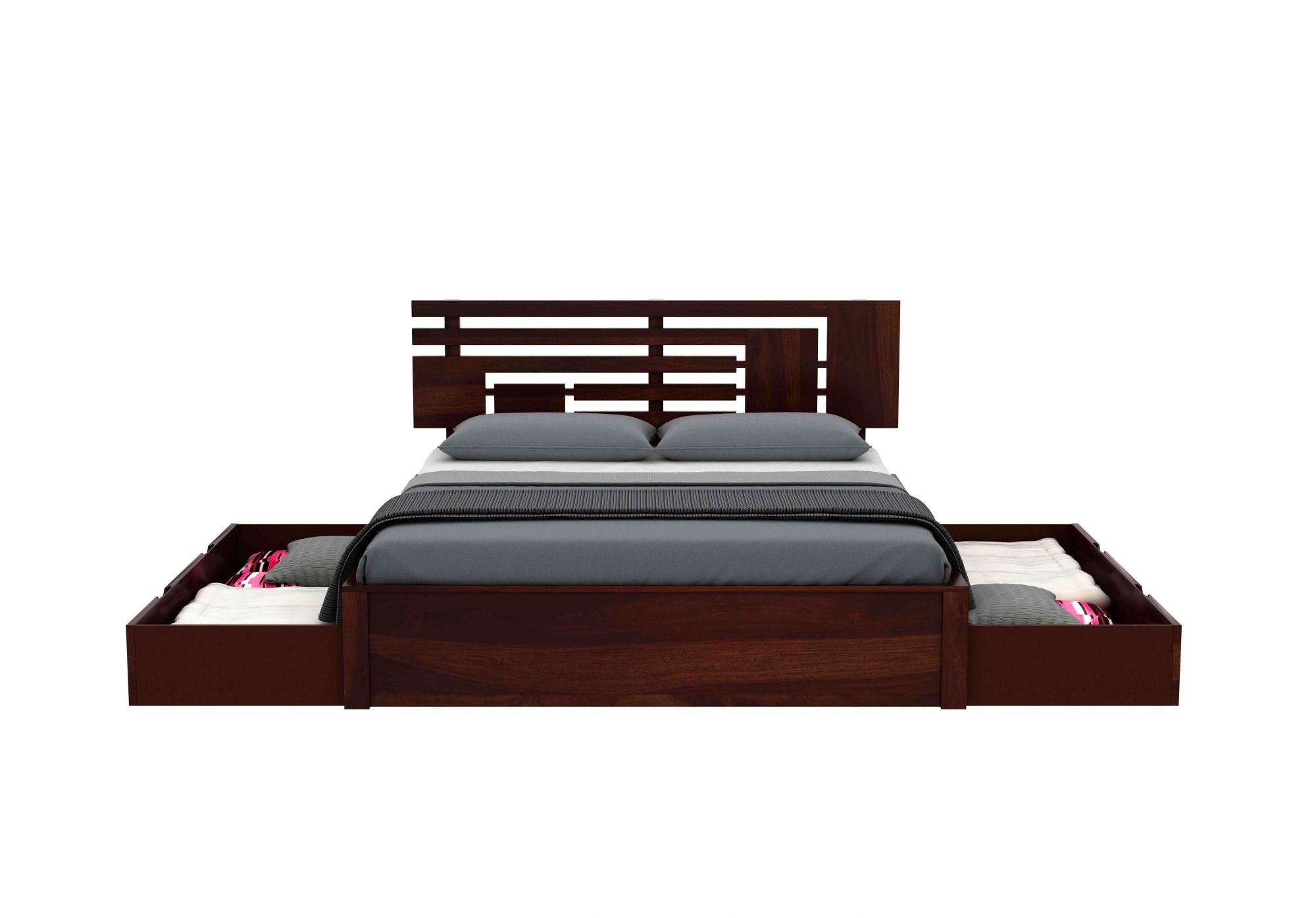 Borneo Bed With Side Drawer