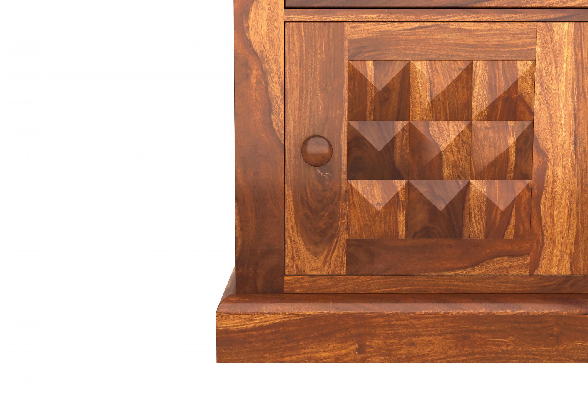 Diamond Bedside Table